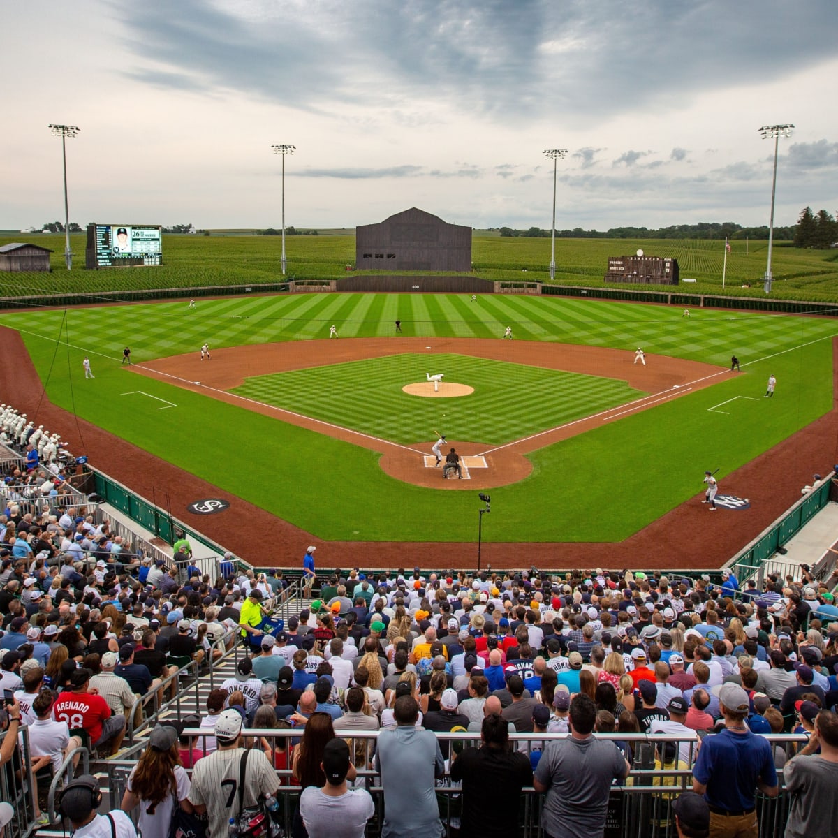 What happens to Field of Dreams stadium after MLB game in Iowa?