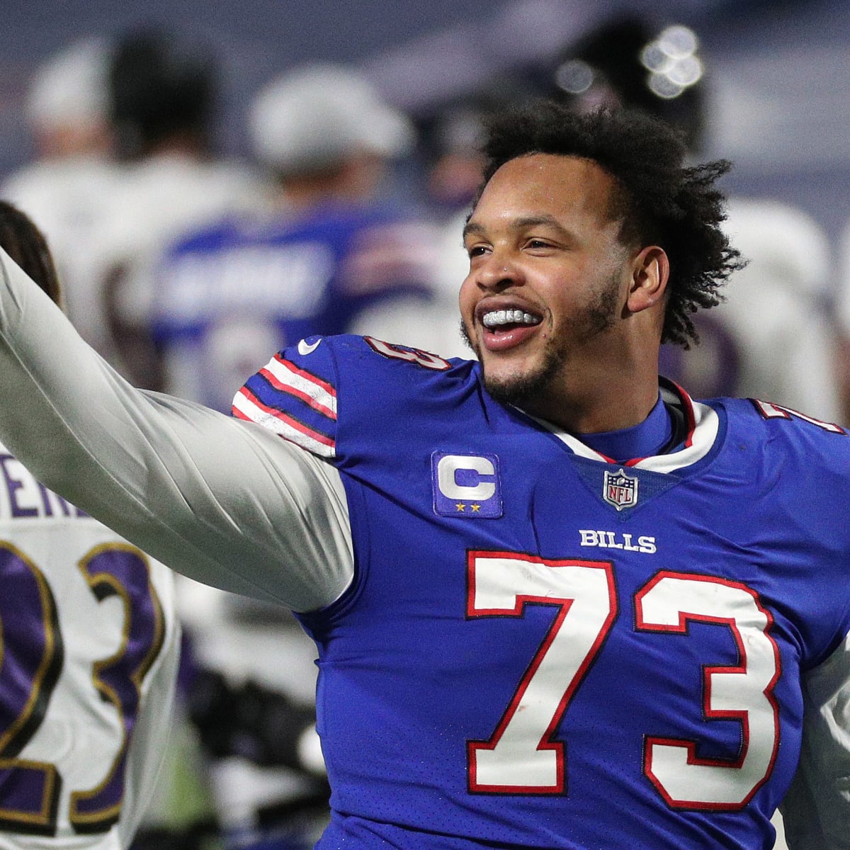 Buffalo Bills' Dion Dawkins questionable to return vs. Detroit Lions