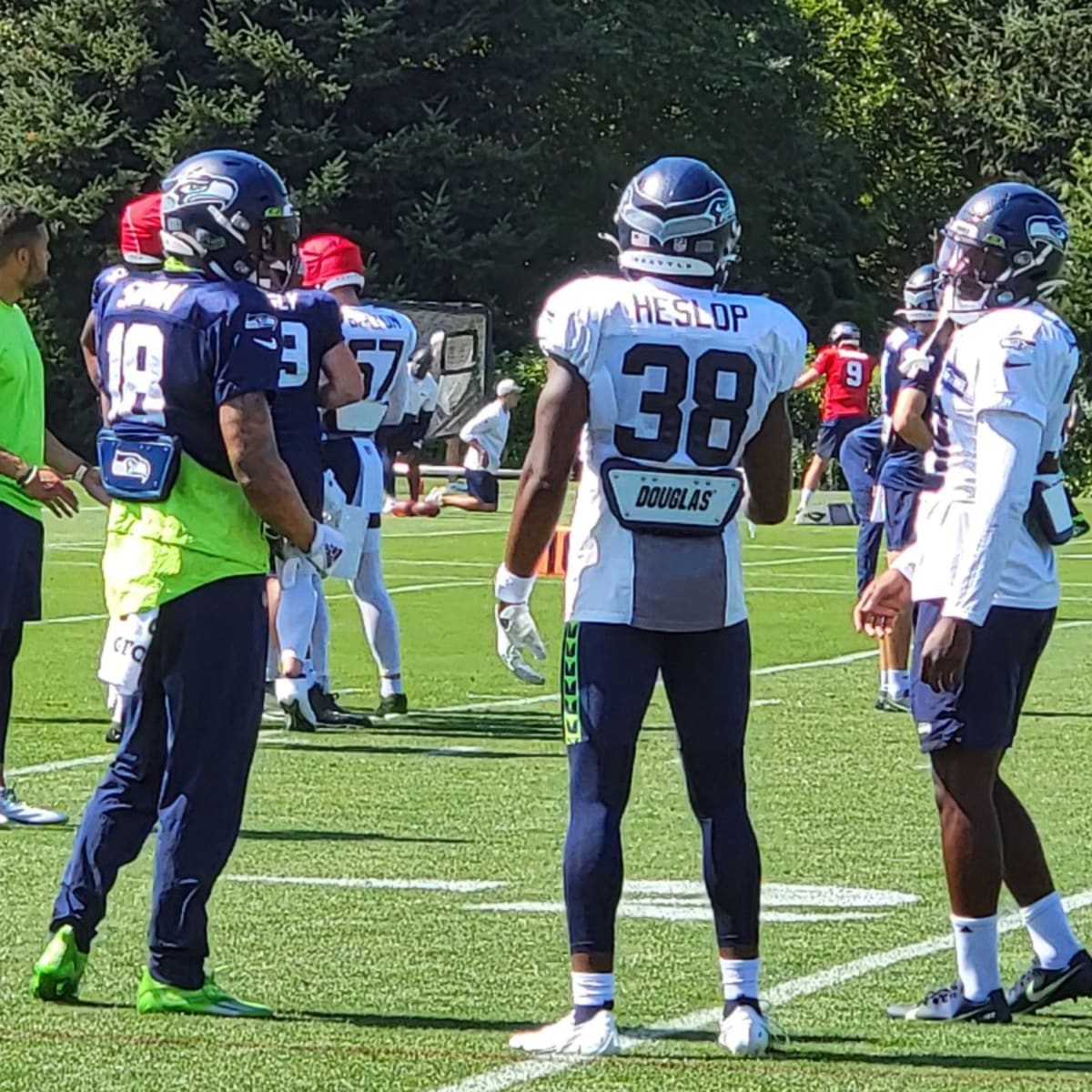 Seahawks' Tre Brown, Gavin Heslop earning longer looks at