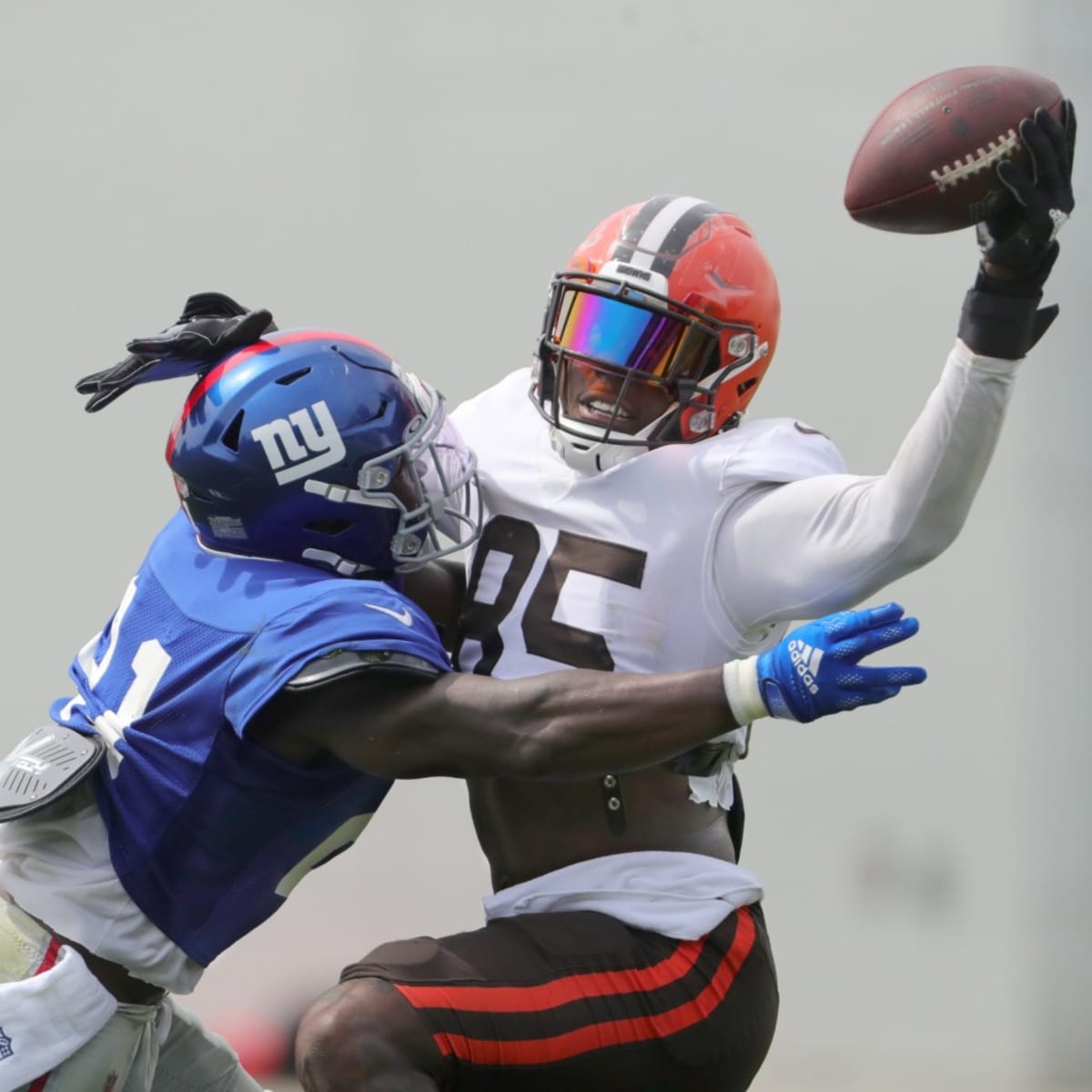 Giants and Browns will hold two joint practices in Cleveland