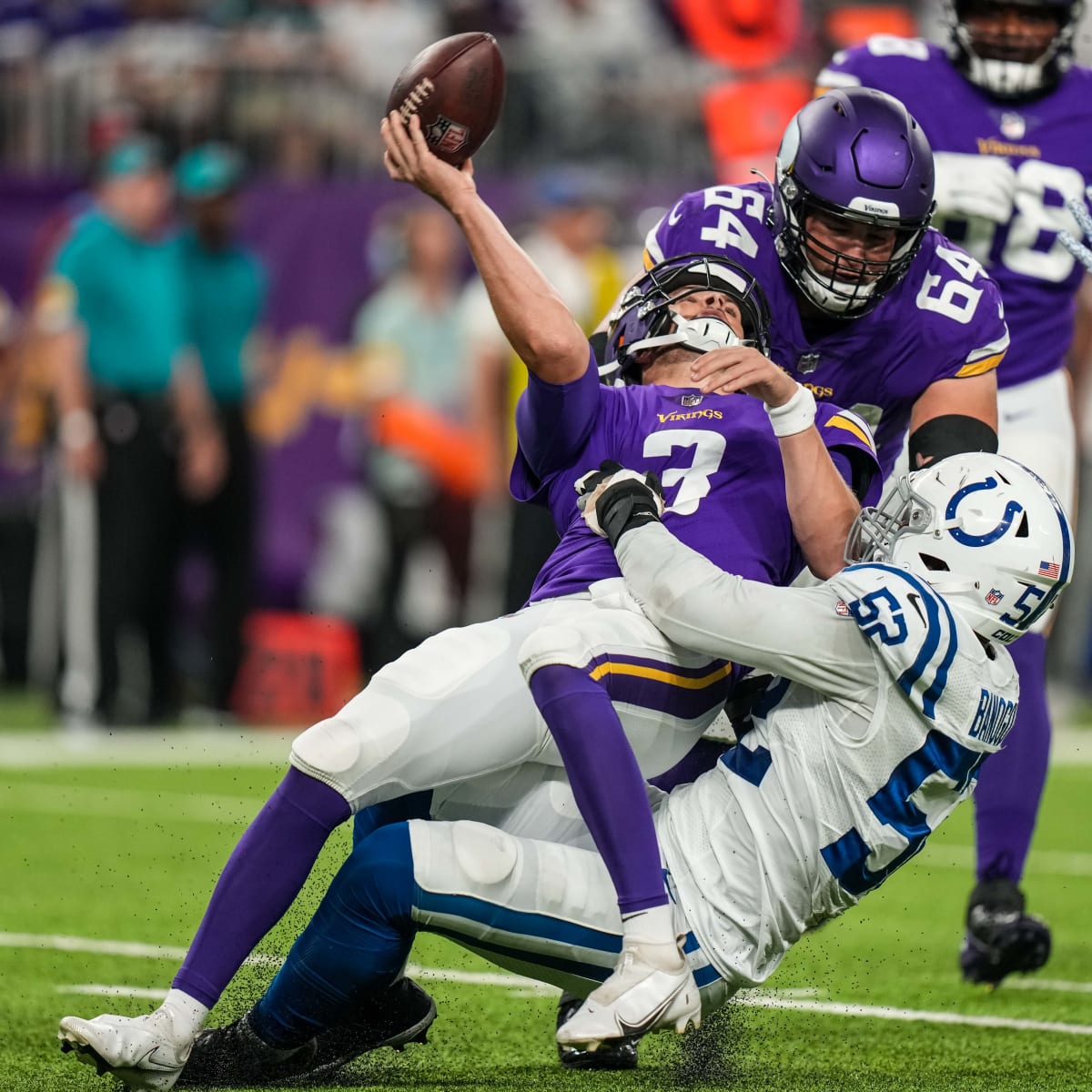 Indianapolis Colts' player of the game vs. Vikings: DE Ben Banogu