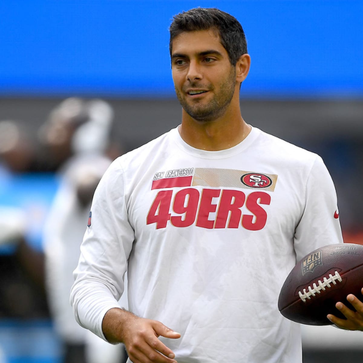 Jimmy Garoppolo aims 'weird' dig at San Francisco 49ers as