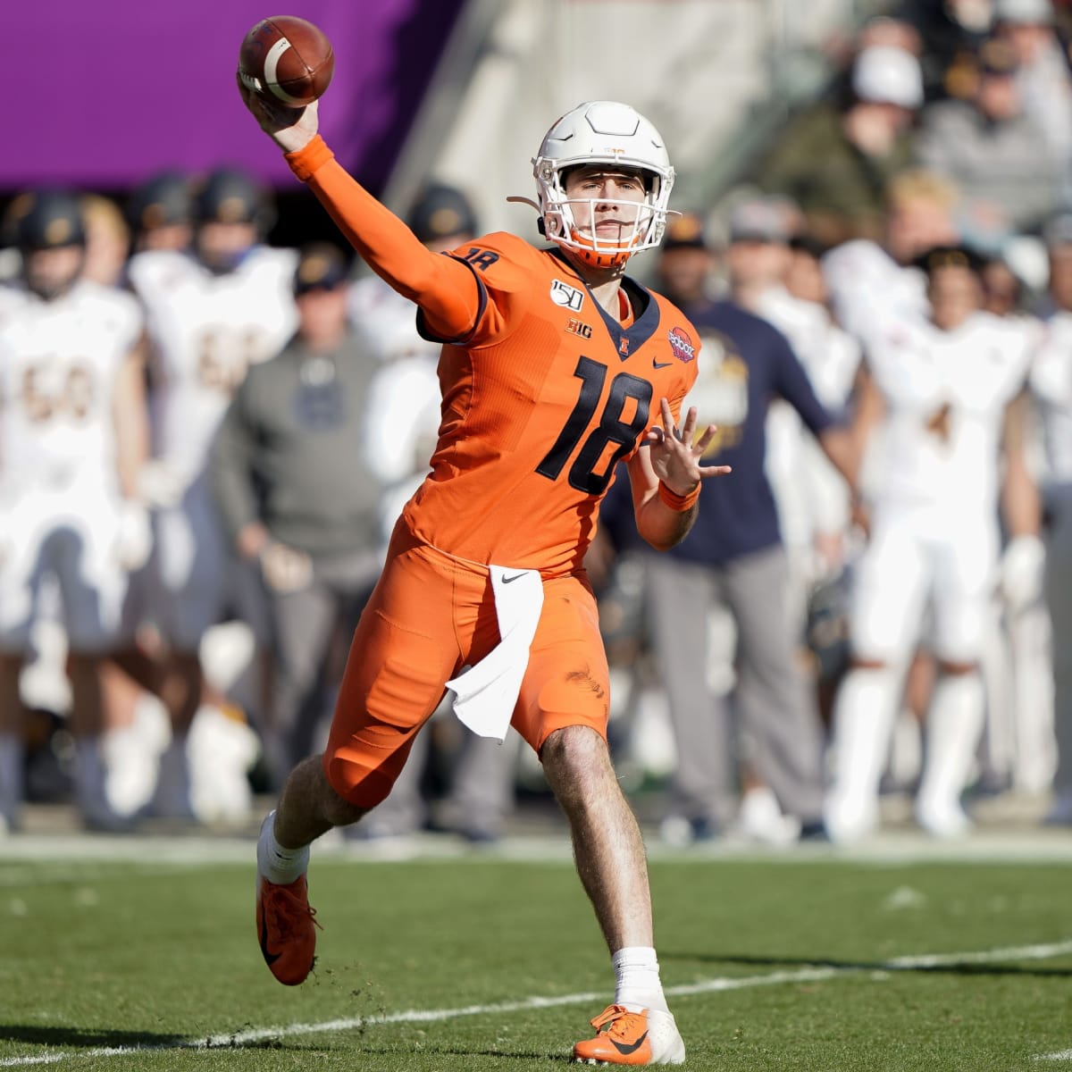 Illinois' Bret Bielema provides injury update on starting quarterback  Brandon Peters