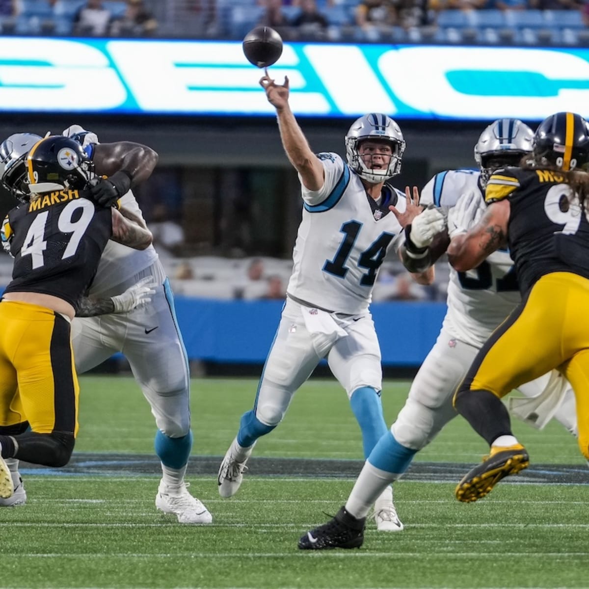 Steelers sleepwalk through final preseason game vs the Panthers