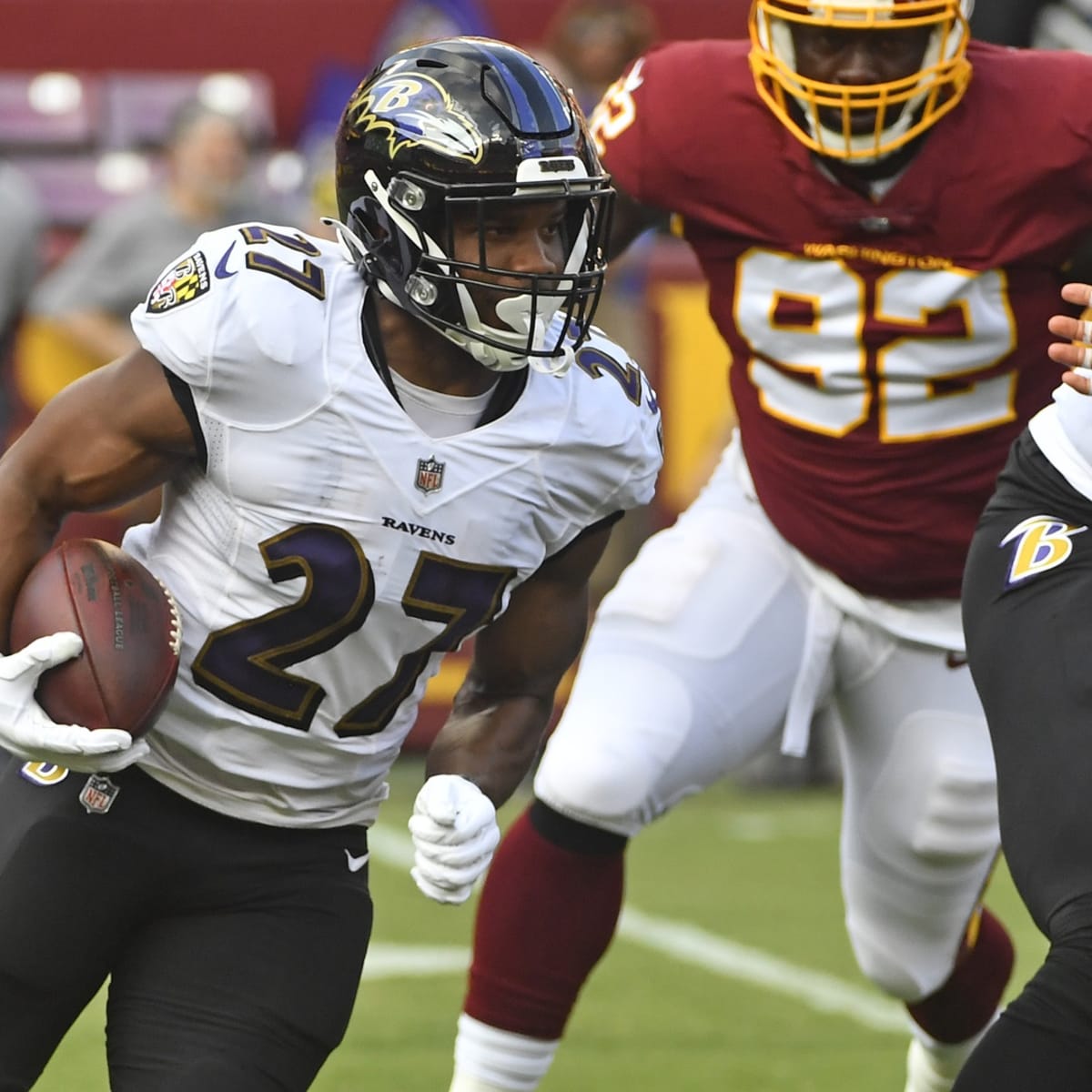 Baltimore Ravens' Marquise Brown misses practice with knee injury; several  players return 