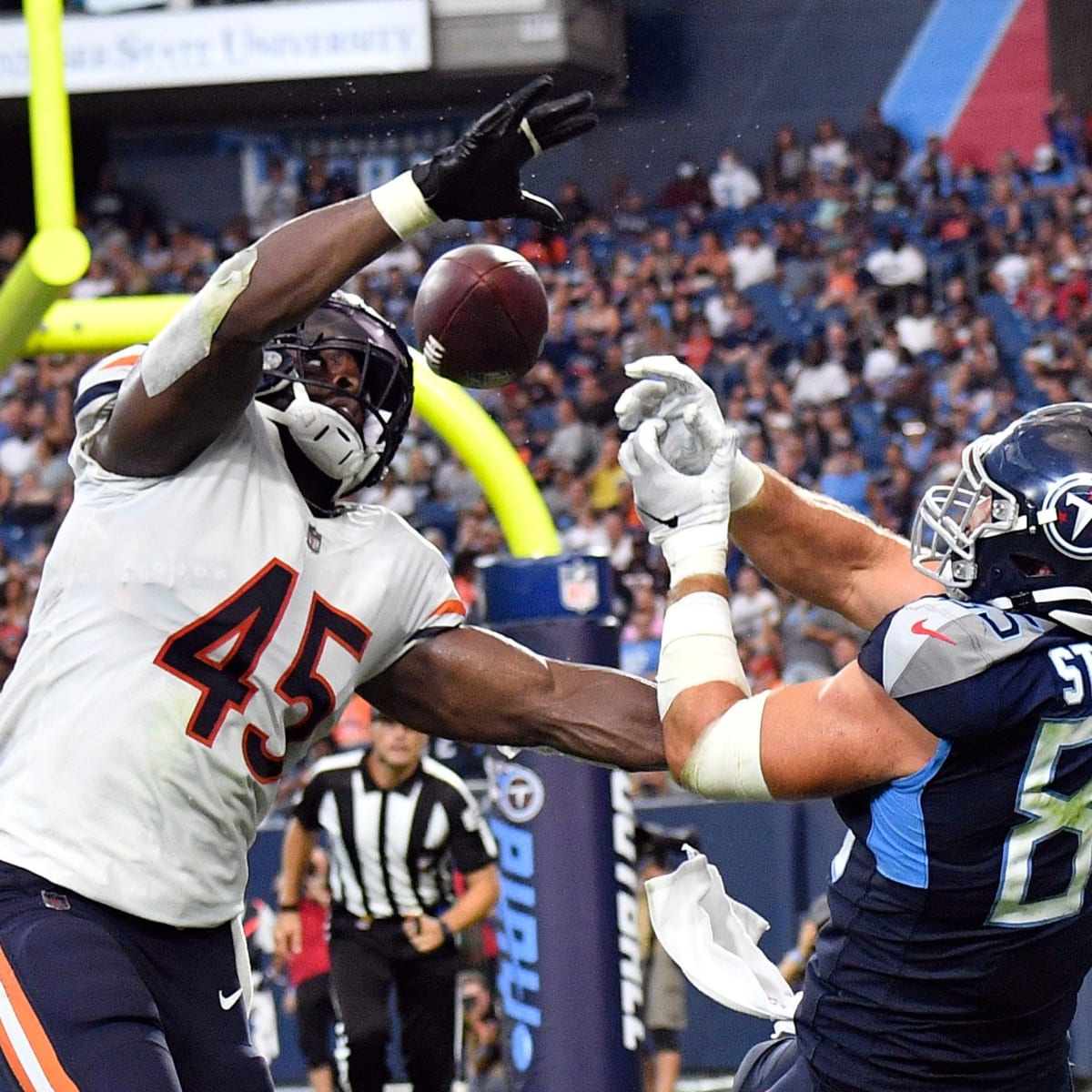 Chicago Bears wide receiver Isaiah Coulter during pregame of an