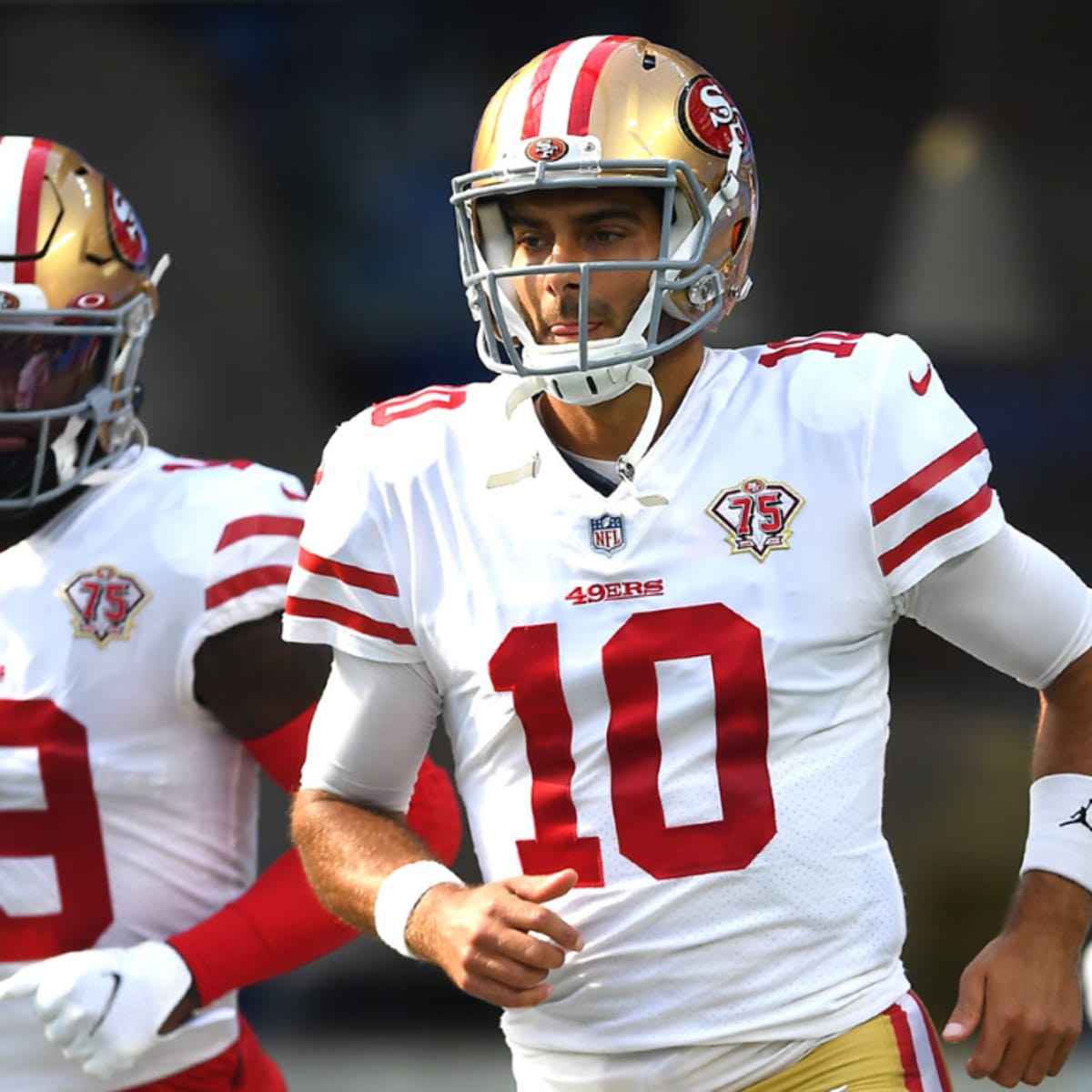 49ers starting quarterback: Who is QB1 and his backup for San Francisco in  fantasy football? - DraftKings Network