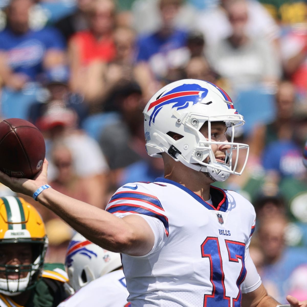 Will Buffalo Bills quarterback Josh Allen stay turnover-free in  back-to-back games for the first time since 2020?