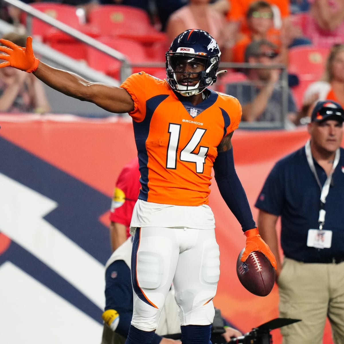 Denver Broncos: Courtland Sutton scores a TD in first game back