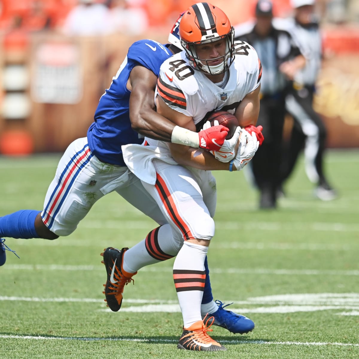 Cleveland Browns Johnny Stanton plays Dungeons & Dragons at school