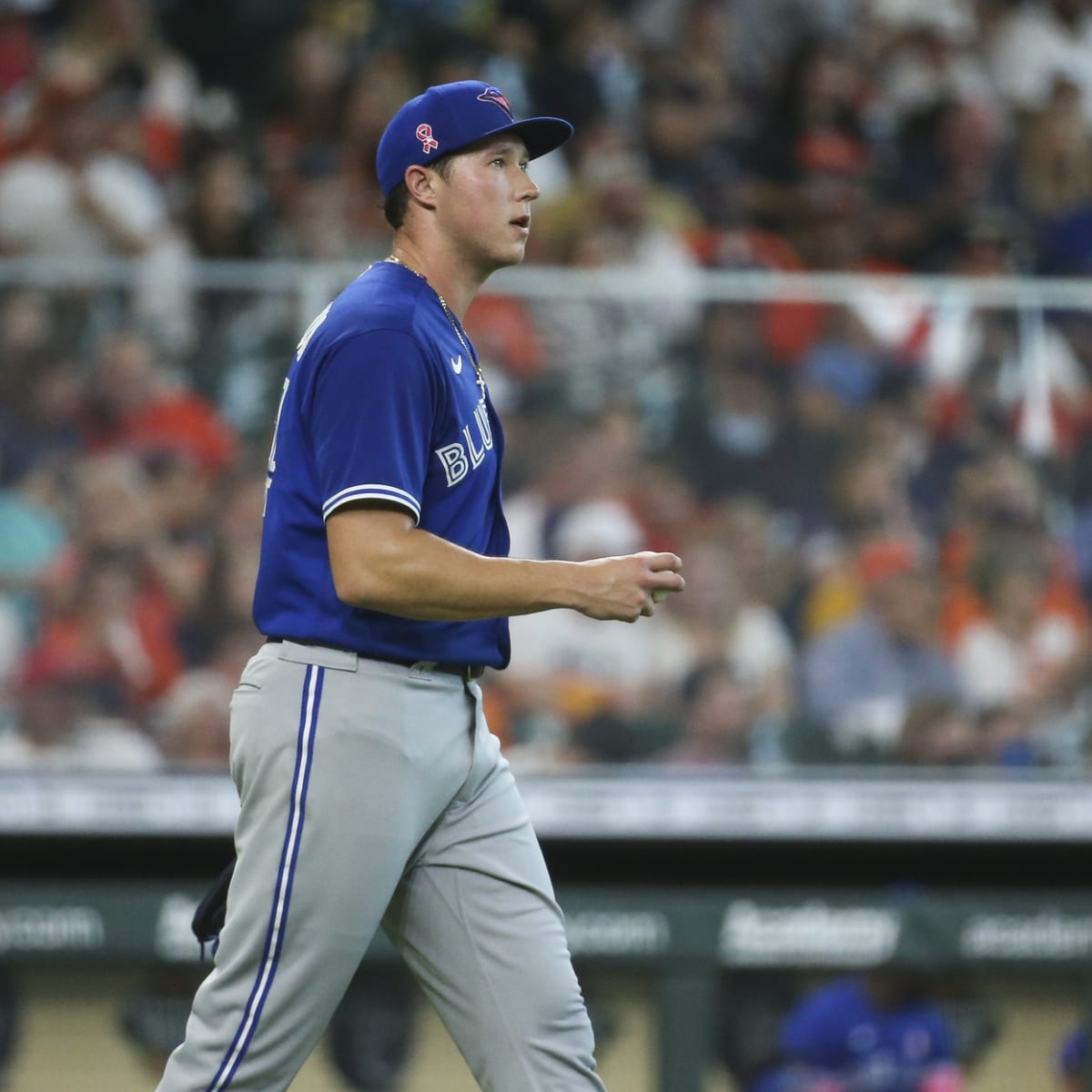 TORONTO, ON - SEPTEMBER 17: Toronto Blue Jays Pitcher Nate Pearson