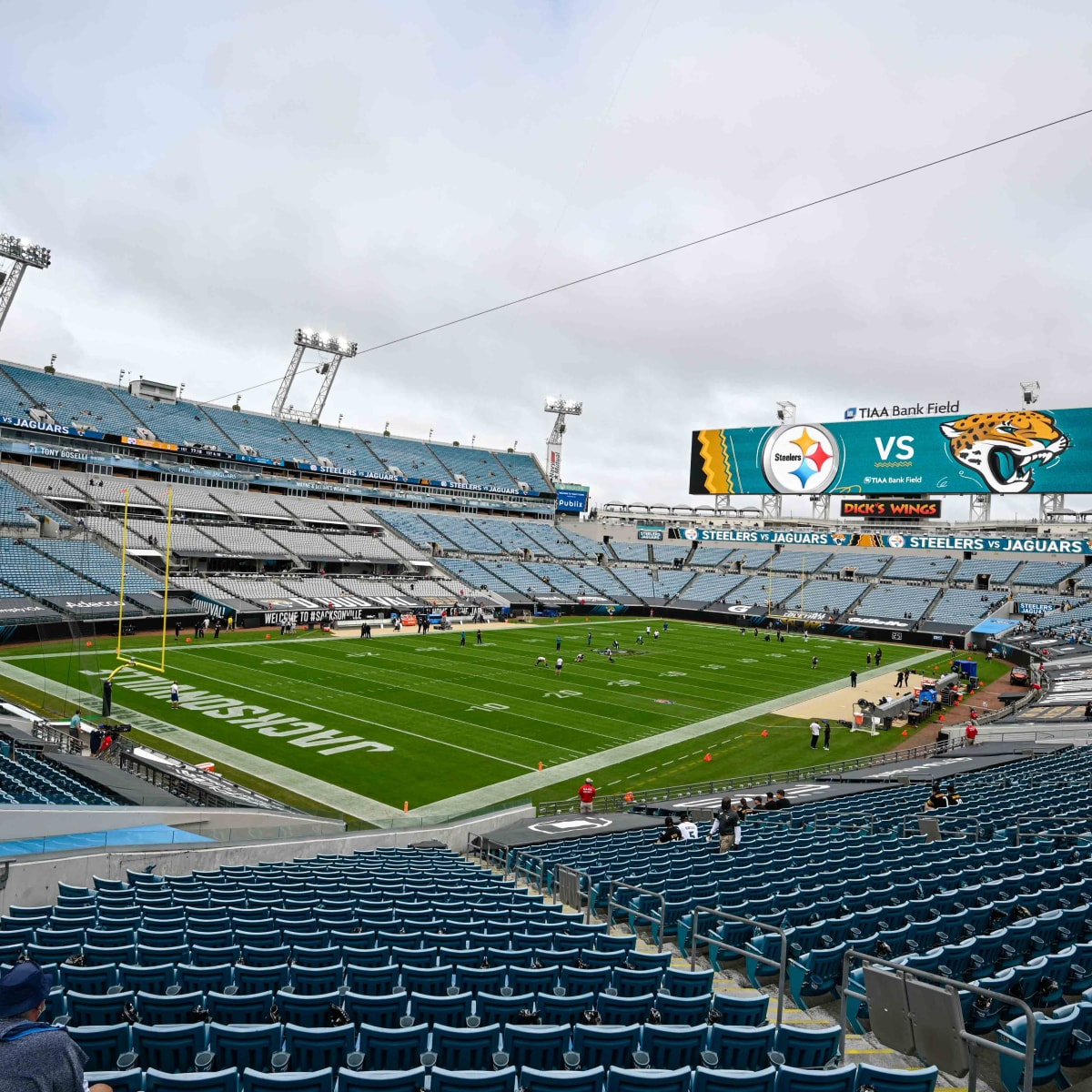 Photo: Steelers versus Jaguars at TIAA Bank Field in Jacksonville