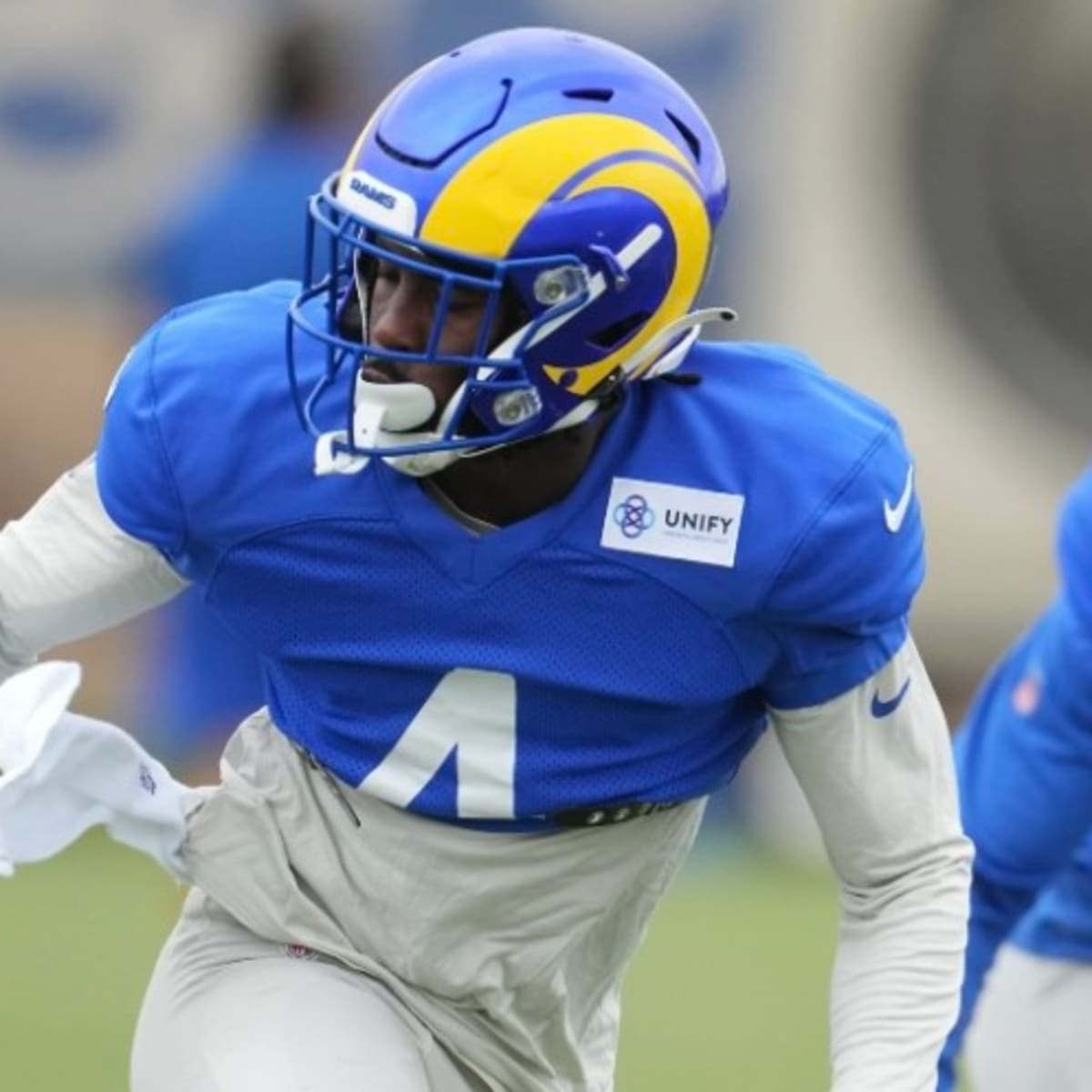 LA Rams: Safety Jordan Fuller is wearing the green dot