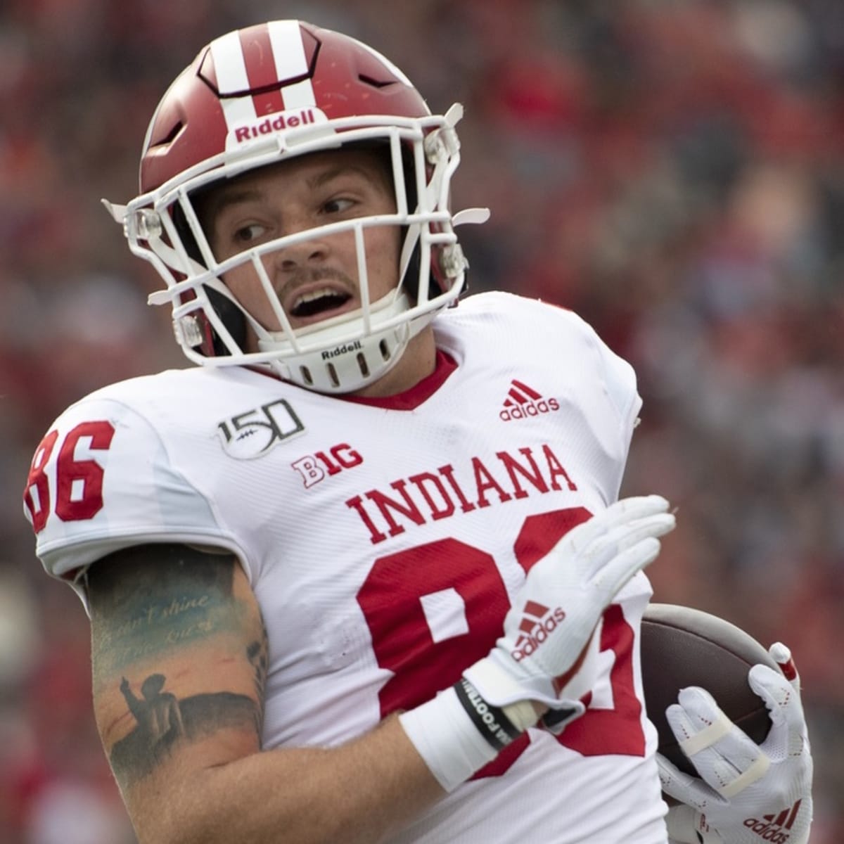 Indiana University's Michael Penix Jr. (9) wears number 44 on his