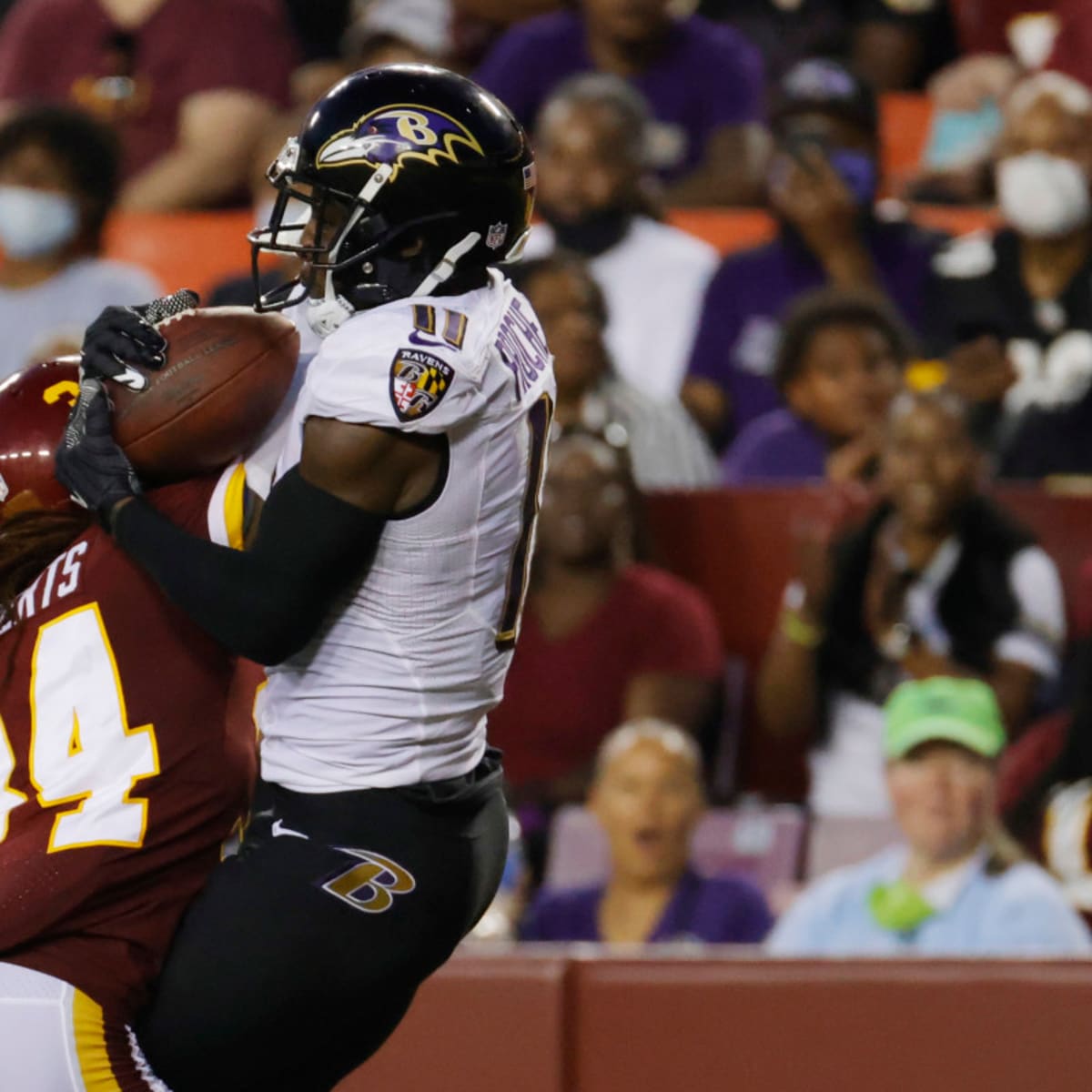 Baltimore Ravens' James Proche to miss 1-2 weeks