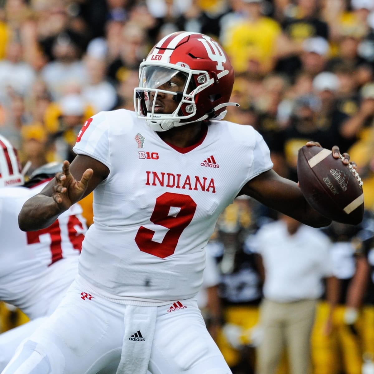 Indiana Football Practices at Lucas Oil Stadium, Nearing Quarterback  Decision - Sports Illustrated Indiana Hoosiers News, Analysis and More