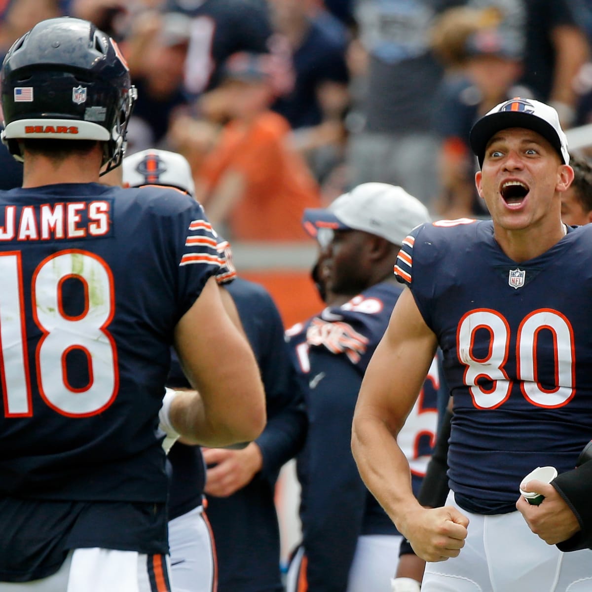 Projecting Jimmy Graham stats for Chicago Bears at age 34