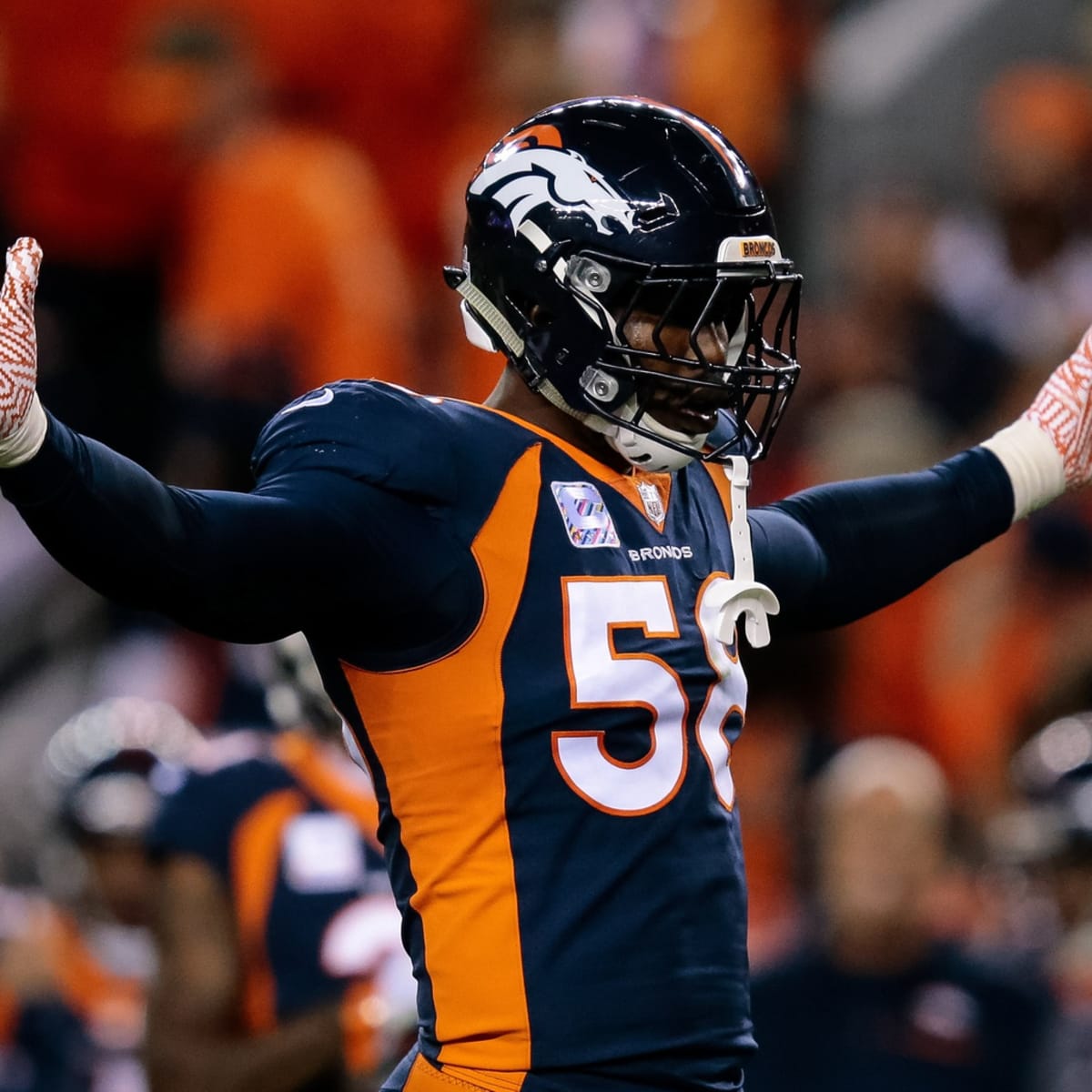 Denver Broncos Von Miller says he will 'kill' Browns tackles Thursday