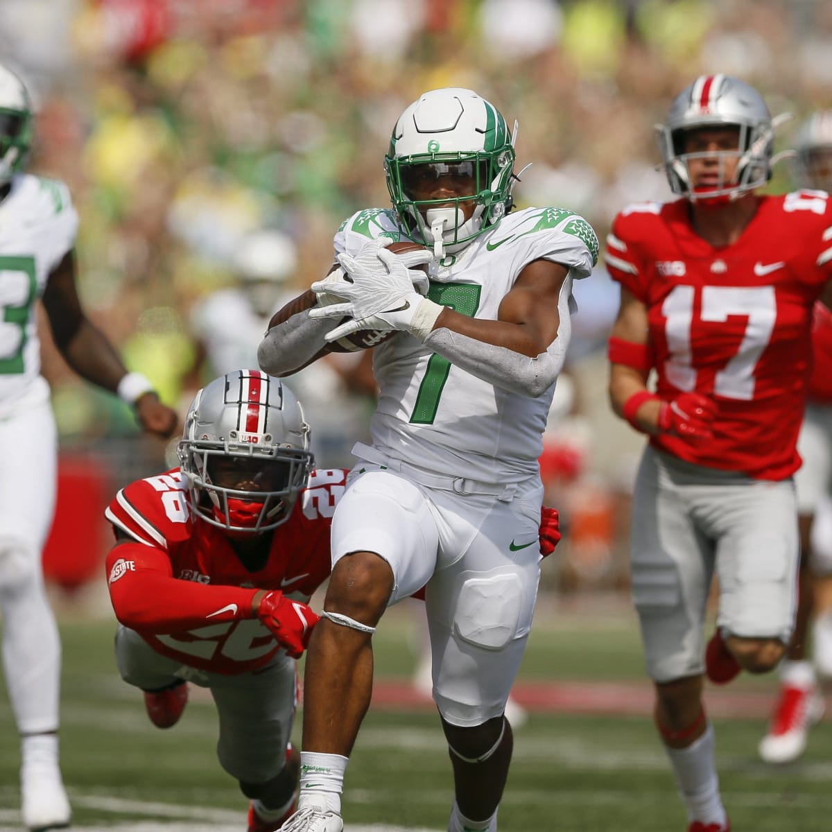 Oregon To Wear New All-White Uniforms Against Ohio State - Sports  Illustrated Ohio State Buckeyes News, Analysis and More