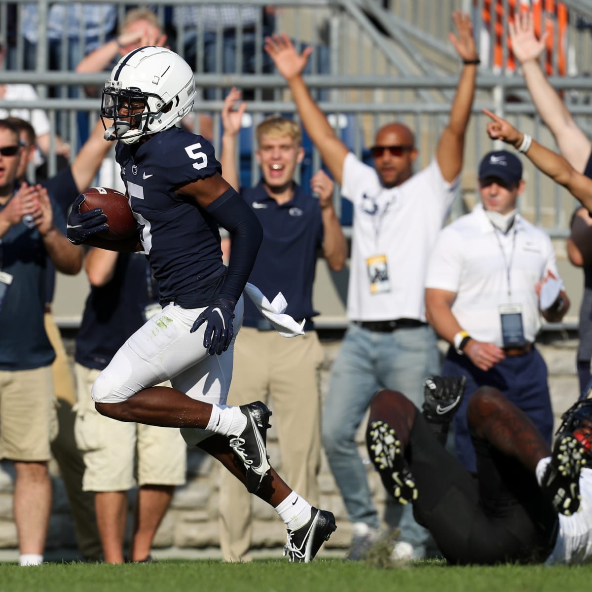 Penn State receiver Jahan Dotson will declare for the NFL draft and skip  the Outback Bowl