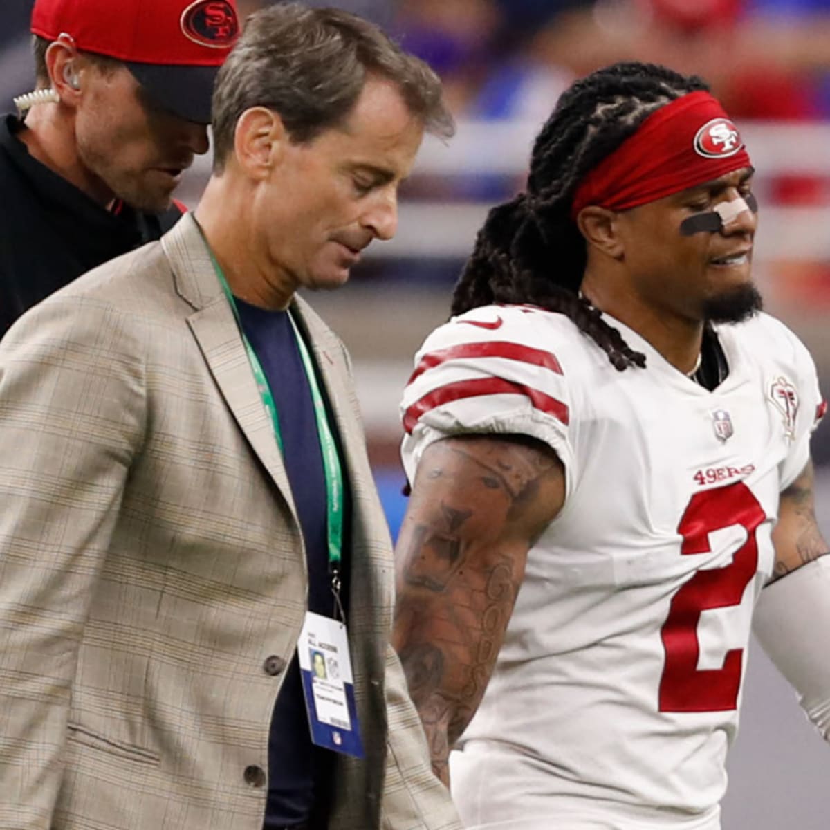 49ers' Jason Verrett out because of illness, but two cornerbacks return