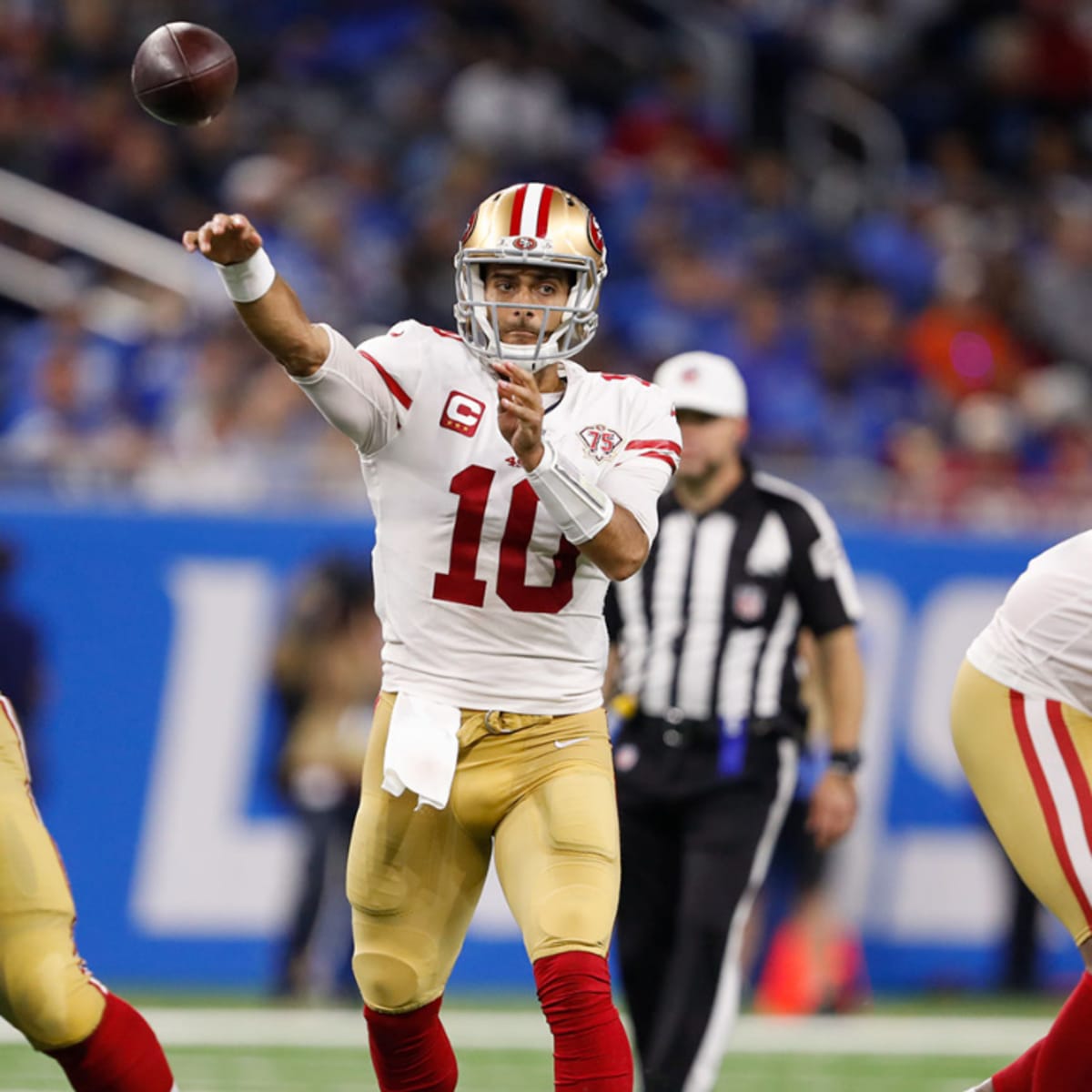 George Kittle San Francisco 49ers v Detroit Lions 2021 Images