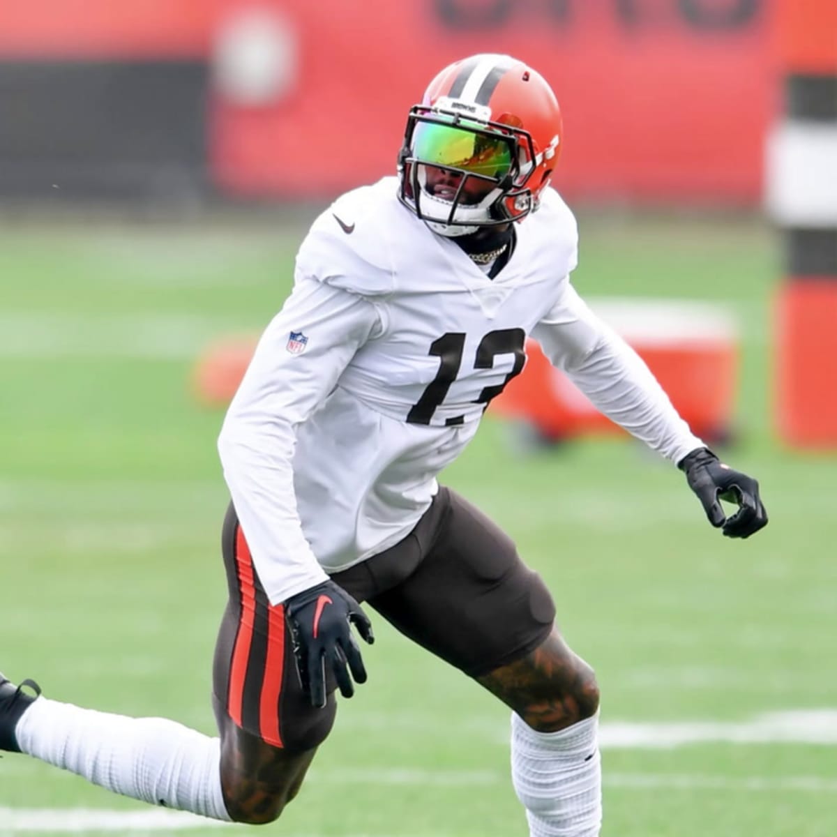 Watch: Odell Beckham Jr. reacts to Cleveland Browns' new jerseys