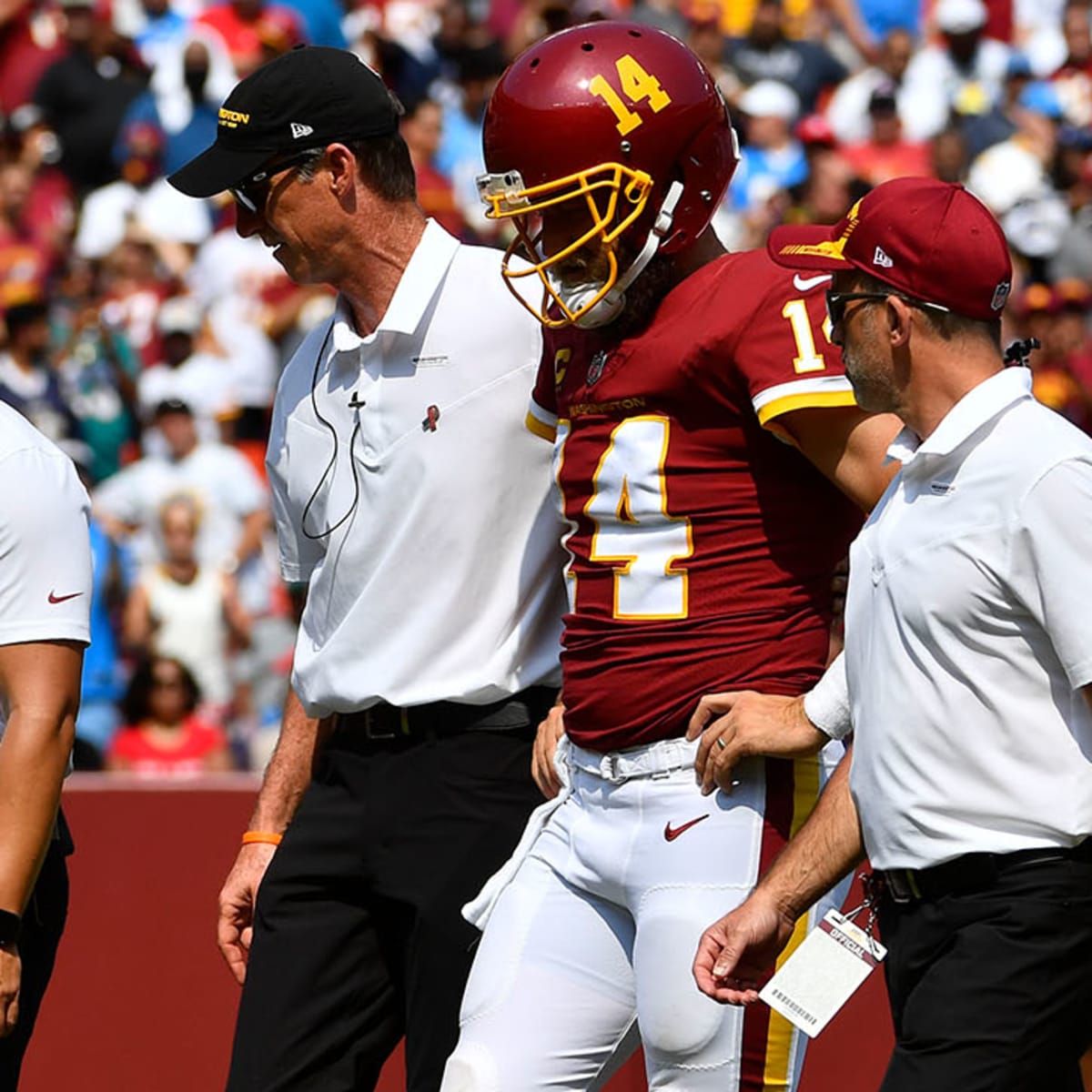 Washington QB Ryan Fitzpatrick will undergo arthroscopic surgery on hip,  ending his season