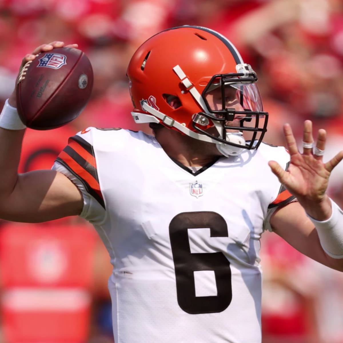 Browns' Baker Mayfield, Odell Beckham Jr. active — but not productive — vs.  Steelers