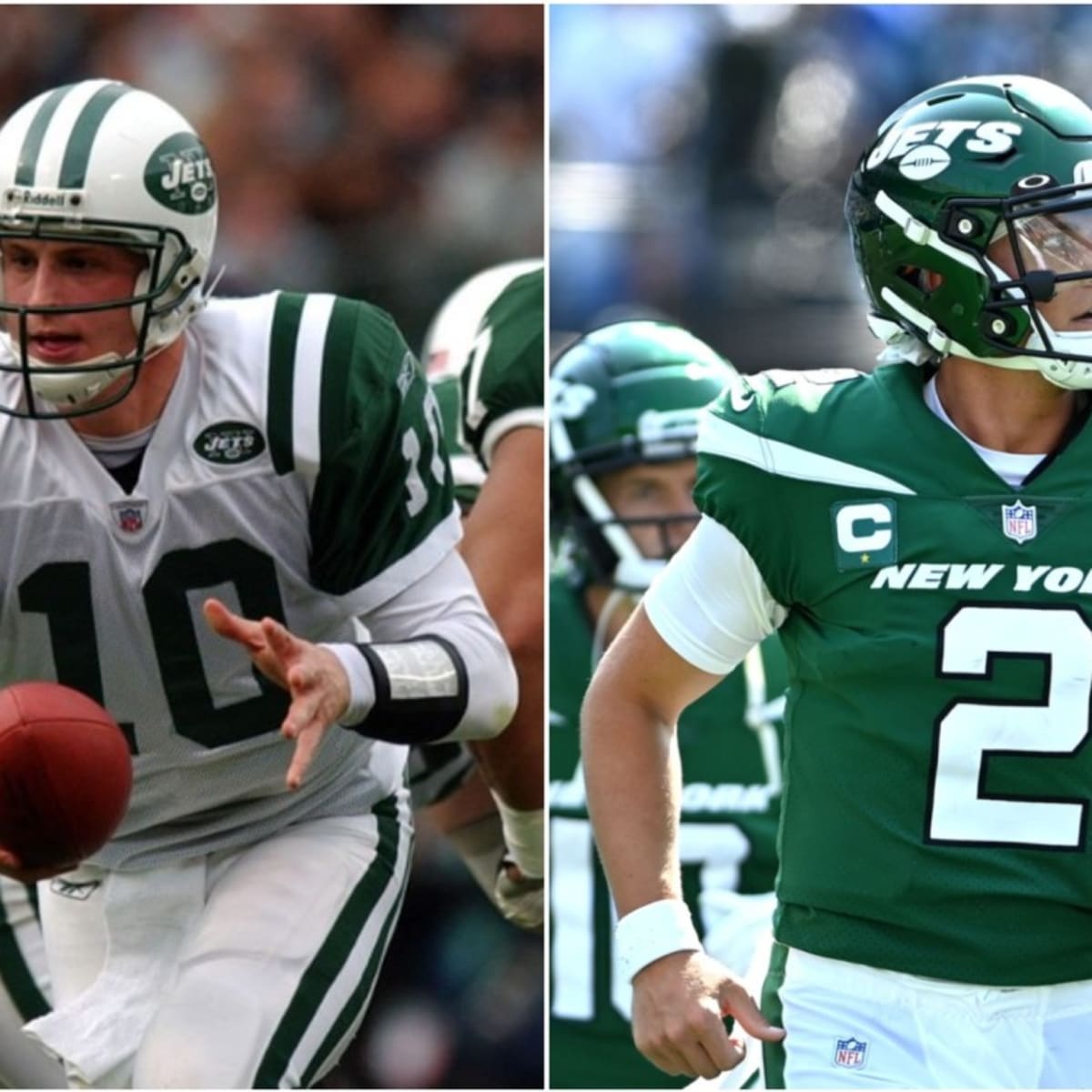 12 September 2004: New York Jets QB, Chad Pennington, during the