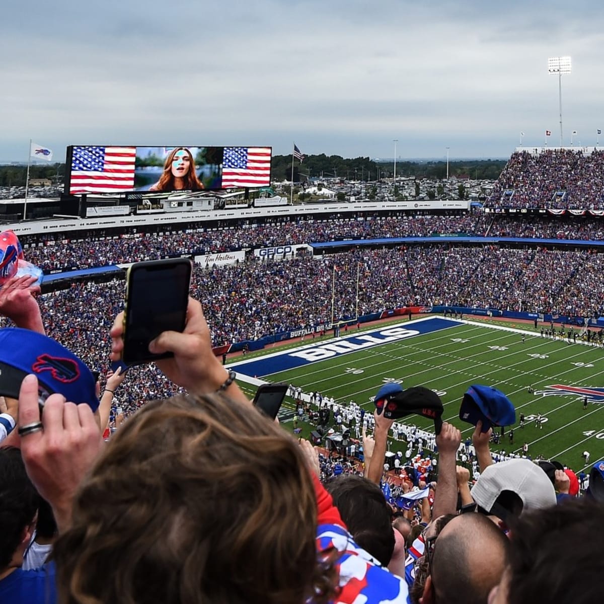 No Fans at Buffalo Bills Games During COVID-19 Pandemic