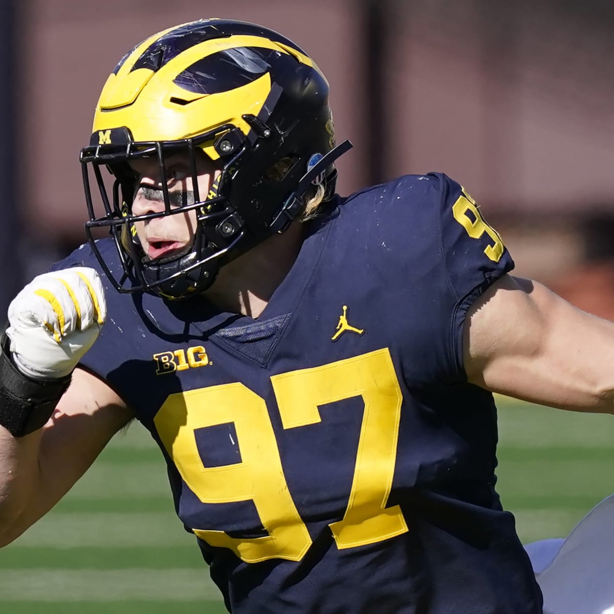 Michigan Wolverines Football: Aidan Hutchinson Big Ten Player of the Week -  Maize&BlueReview