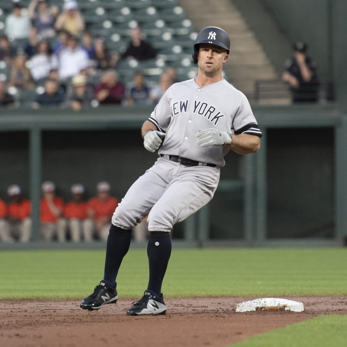 Here's a picture of Brett Gardner with hair. : r/NYYankees