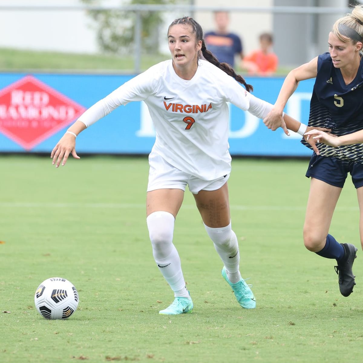 Diana Ordonez University of Virginia UVA Women's Soccer Nike Game