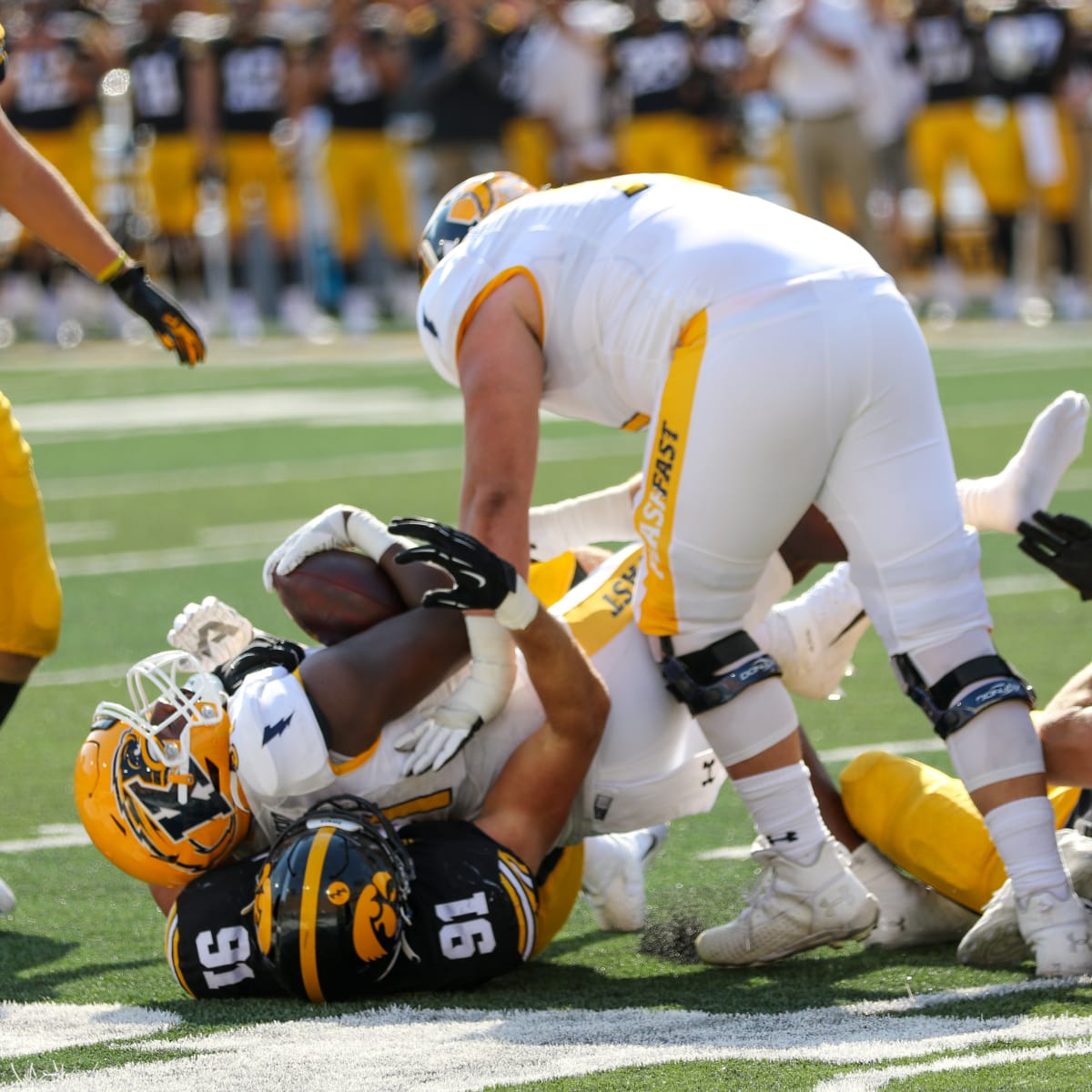 Iowa Football: Lukas Van Ness appears to answer positional question