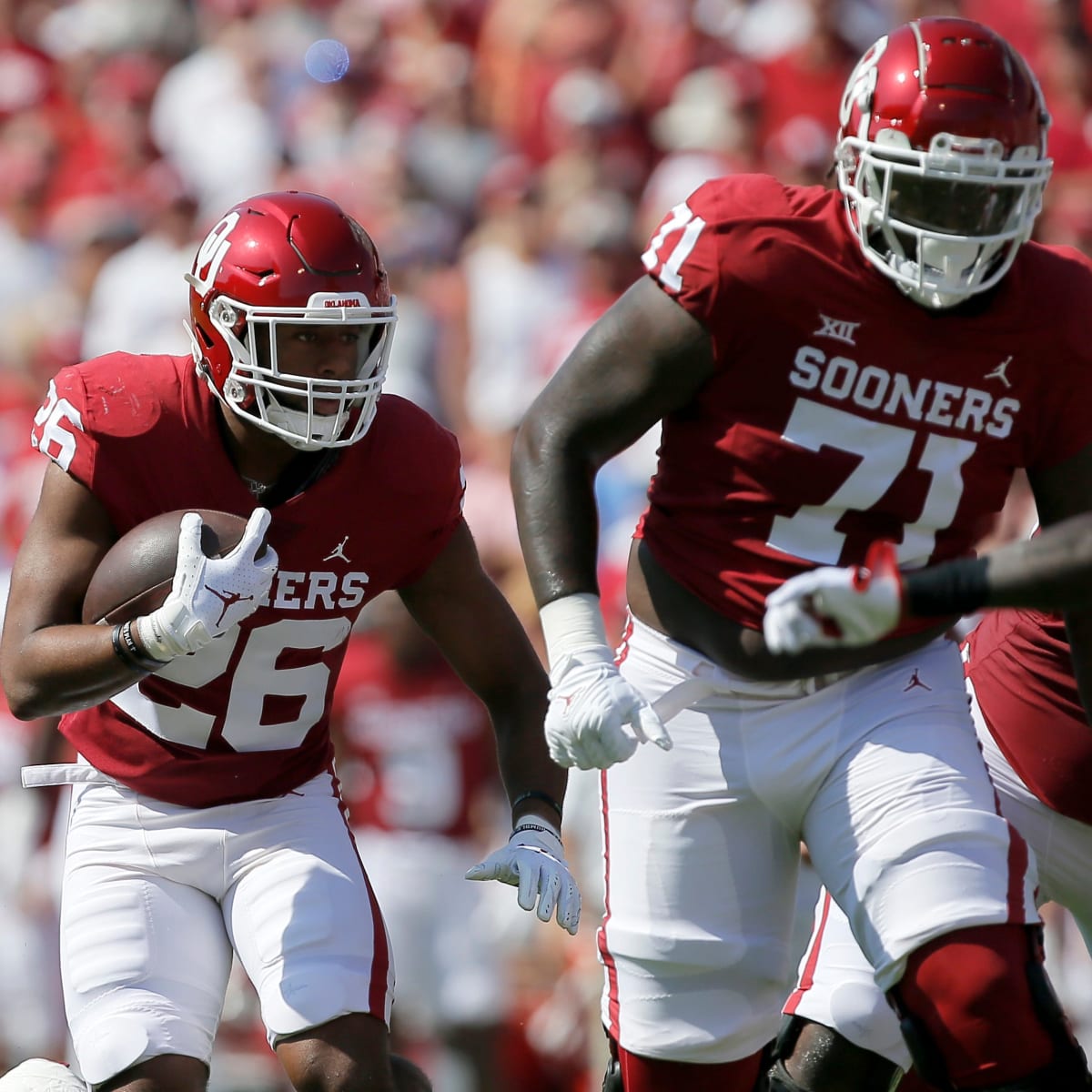 NFL Draft player spotlight: Oklahoma left tackle Anton Harrison – The  pouncing giant - BVM Sports