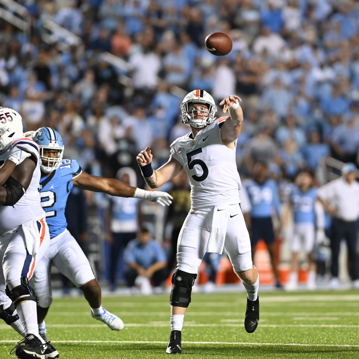 UVA QB Kurt Benkert: School-Record 455 Pass Yds vs. UConn 