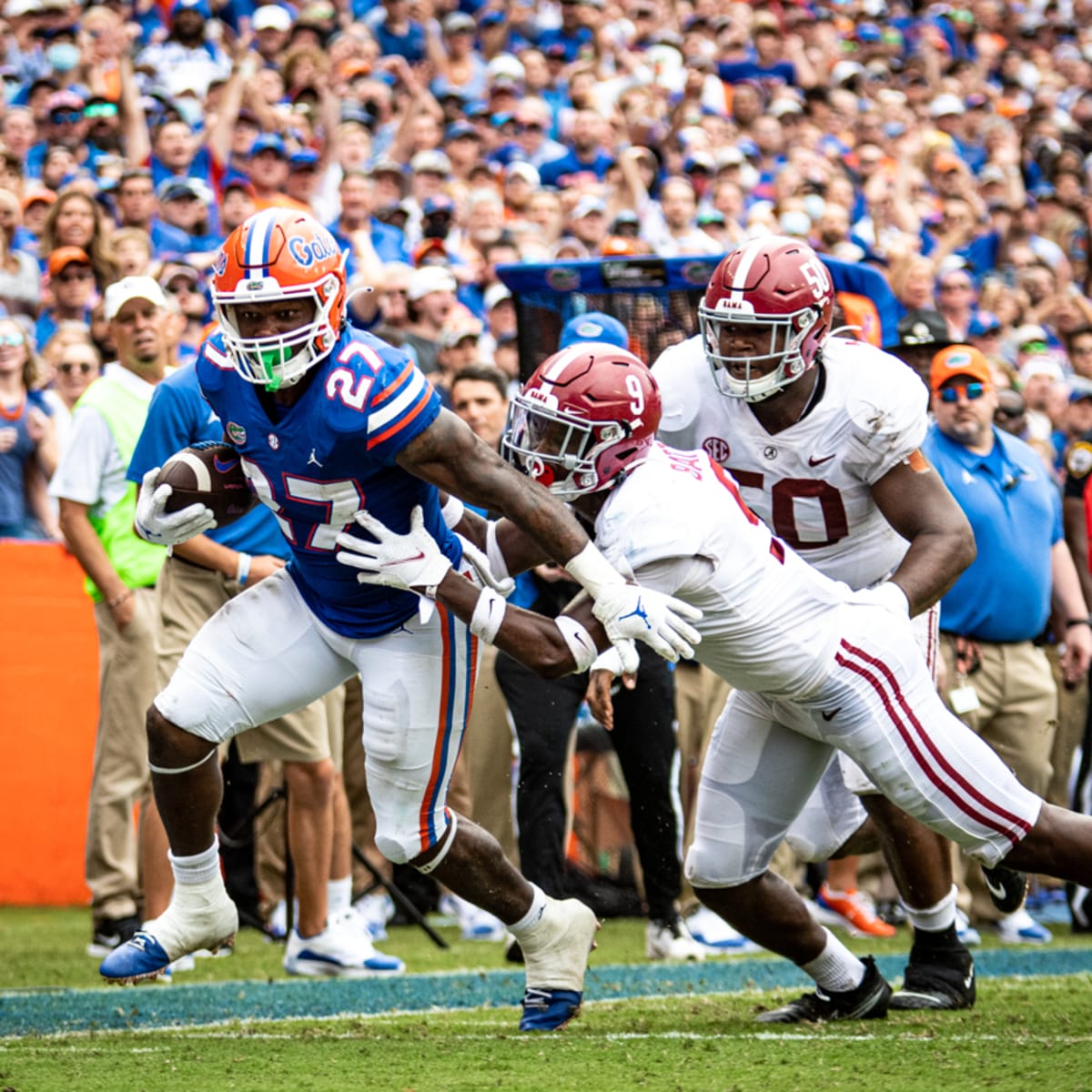 Houston Texans on X: With the 107th pick in the #NFLDraft, we select RB  Dameon Pierce from Florida 