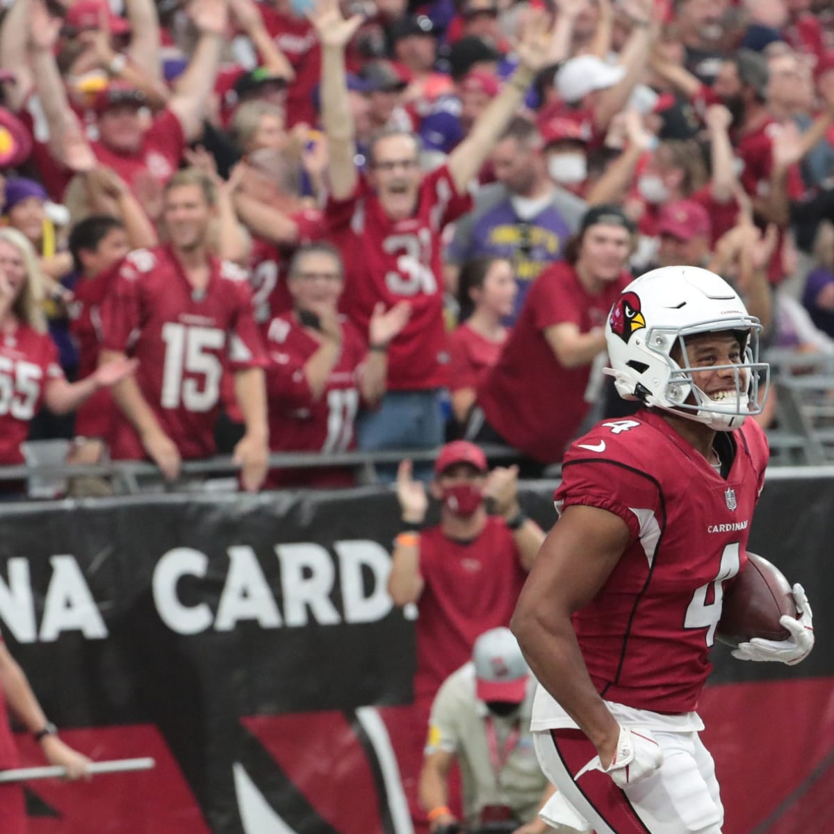 WR Greg Dortch steps up in Rondale Moore absence for Arizona Cardinals