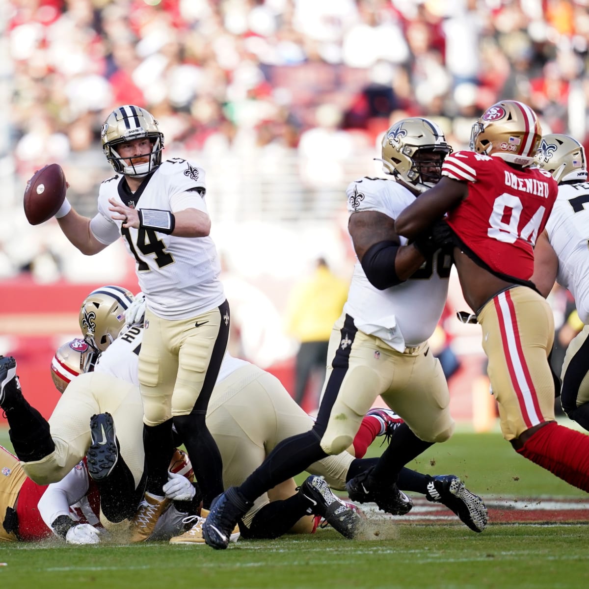 Saints-49ers: Thumbs Up/Thumbs Down - Sports Illustrated New Orleans Saints  News, Analysis and More