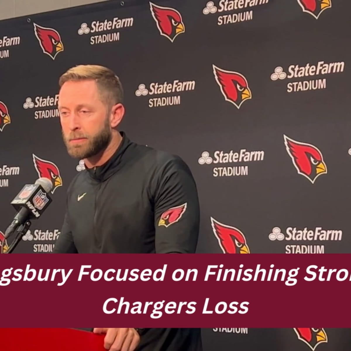 Cardinals' Kliff Kingsbury remains away from team facilities, unsure of  status for Week 7 matchup vs. Texans 