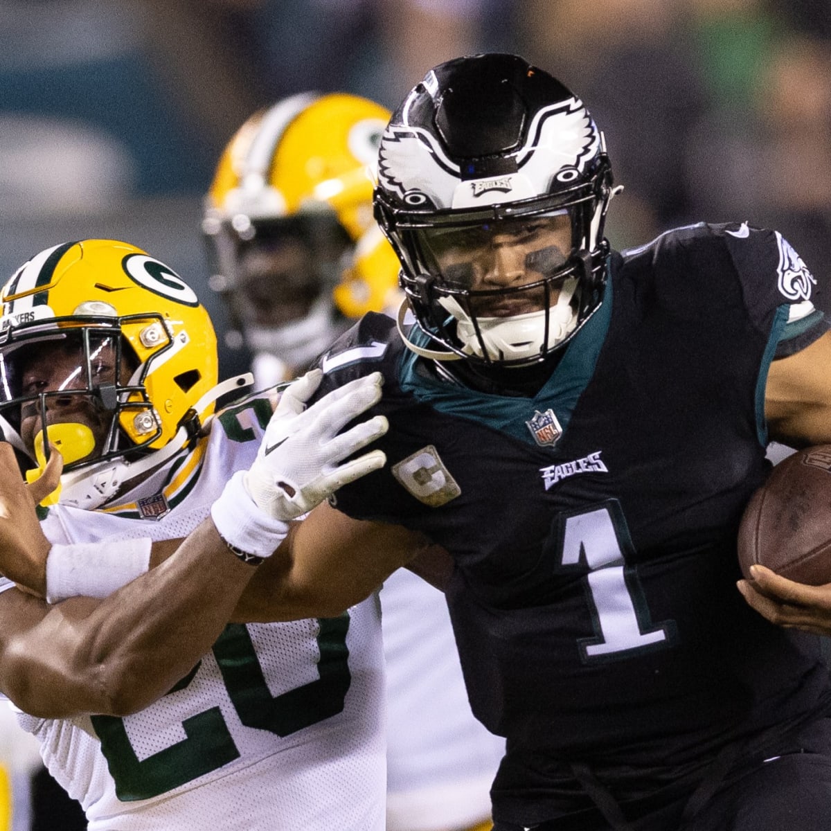 Green Bay Packers 33-40 Philadelphia Eagles: Jalen Hurts breaks