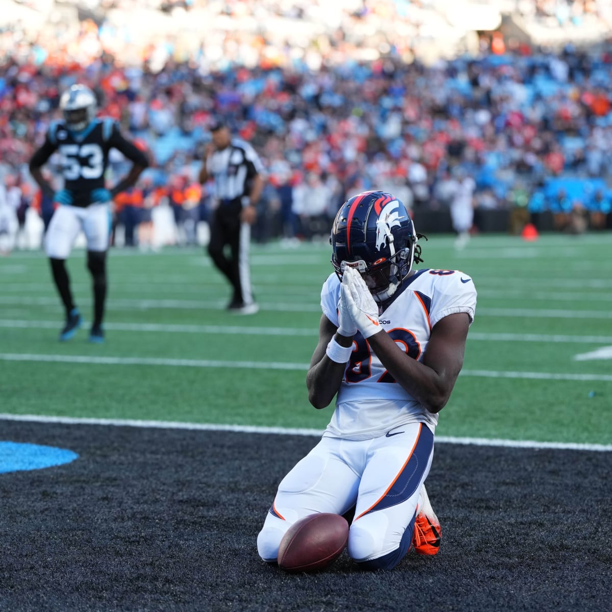 MINvsDEN postgame injury update: WR Brandon Johnson suffers sprained ankle  against Vikings