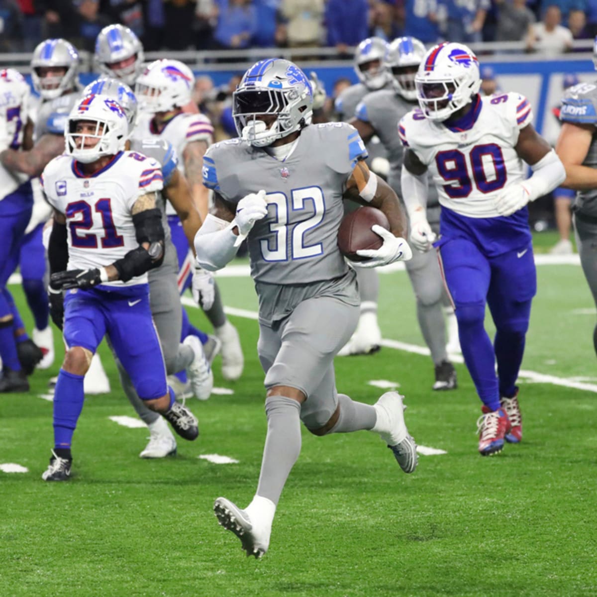 Detroit Lions RB D'Andre Swift is bigger, stronger and healthier