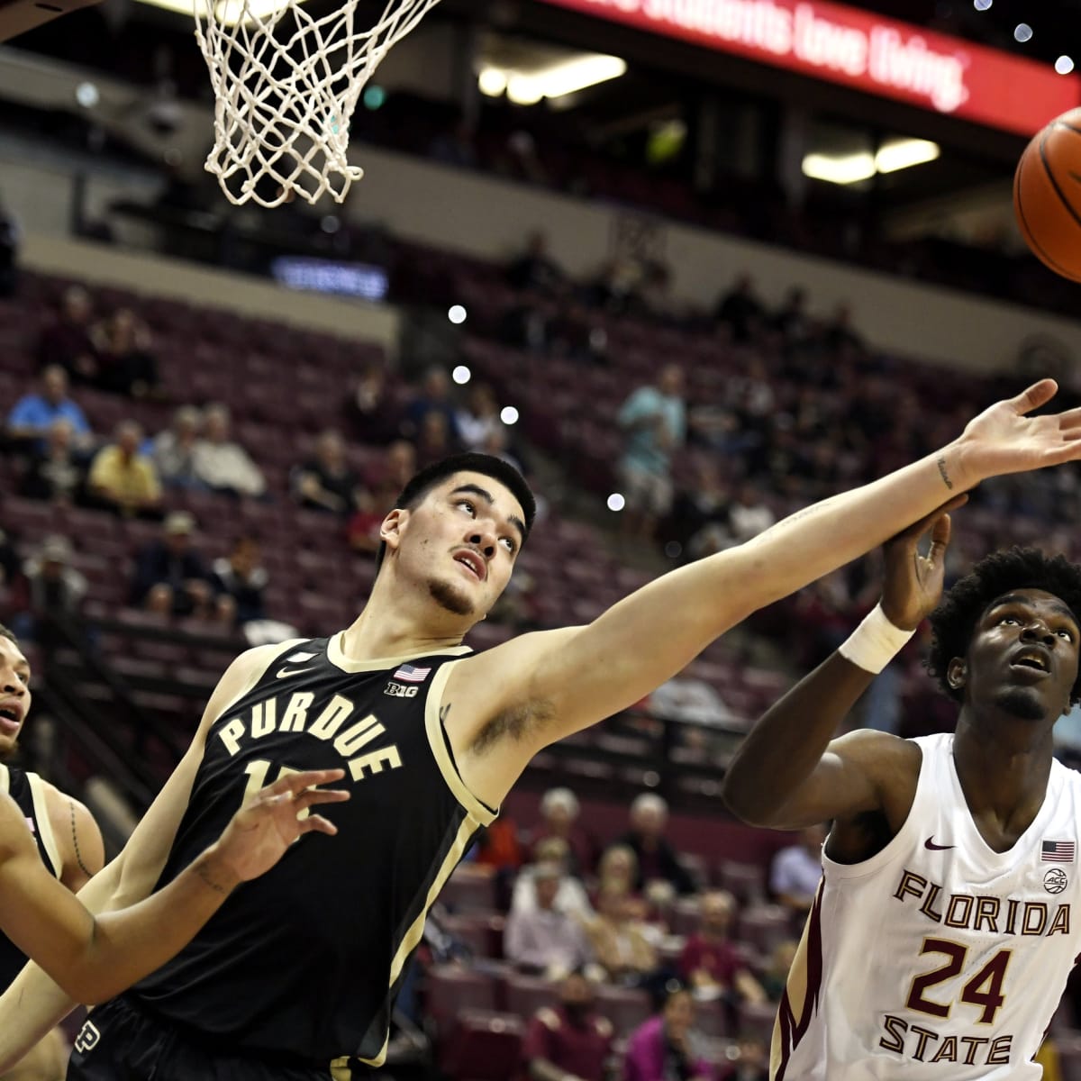 Why is Florida State basketball wearing blue uniforms vs. Purdue?