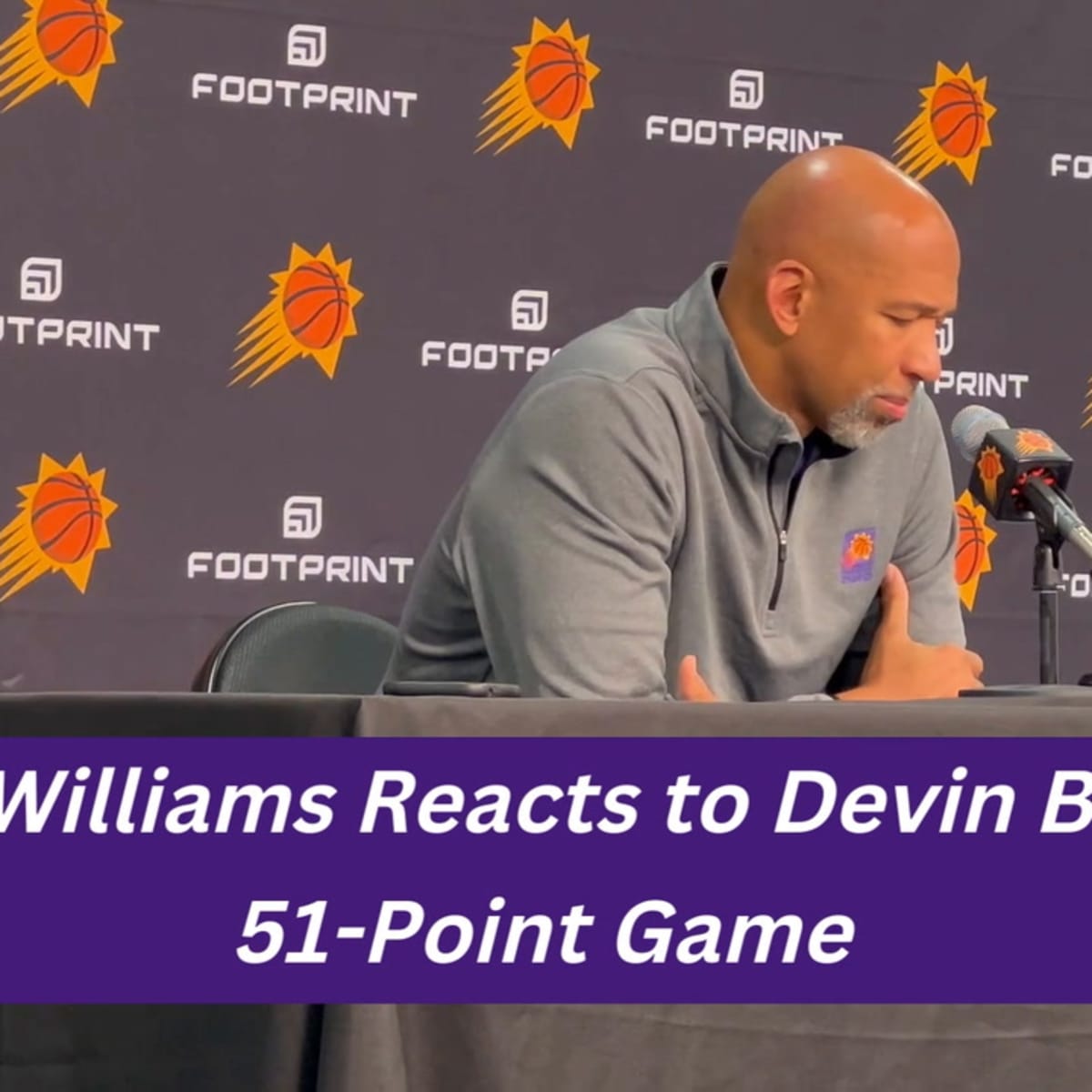 WATCH: Head Coach Monty Williams Recaps Devin Booker's Big Game 3 in Win  vs. Nuggets