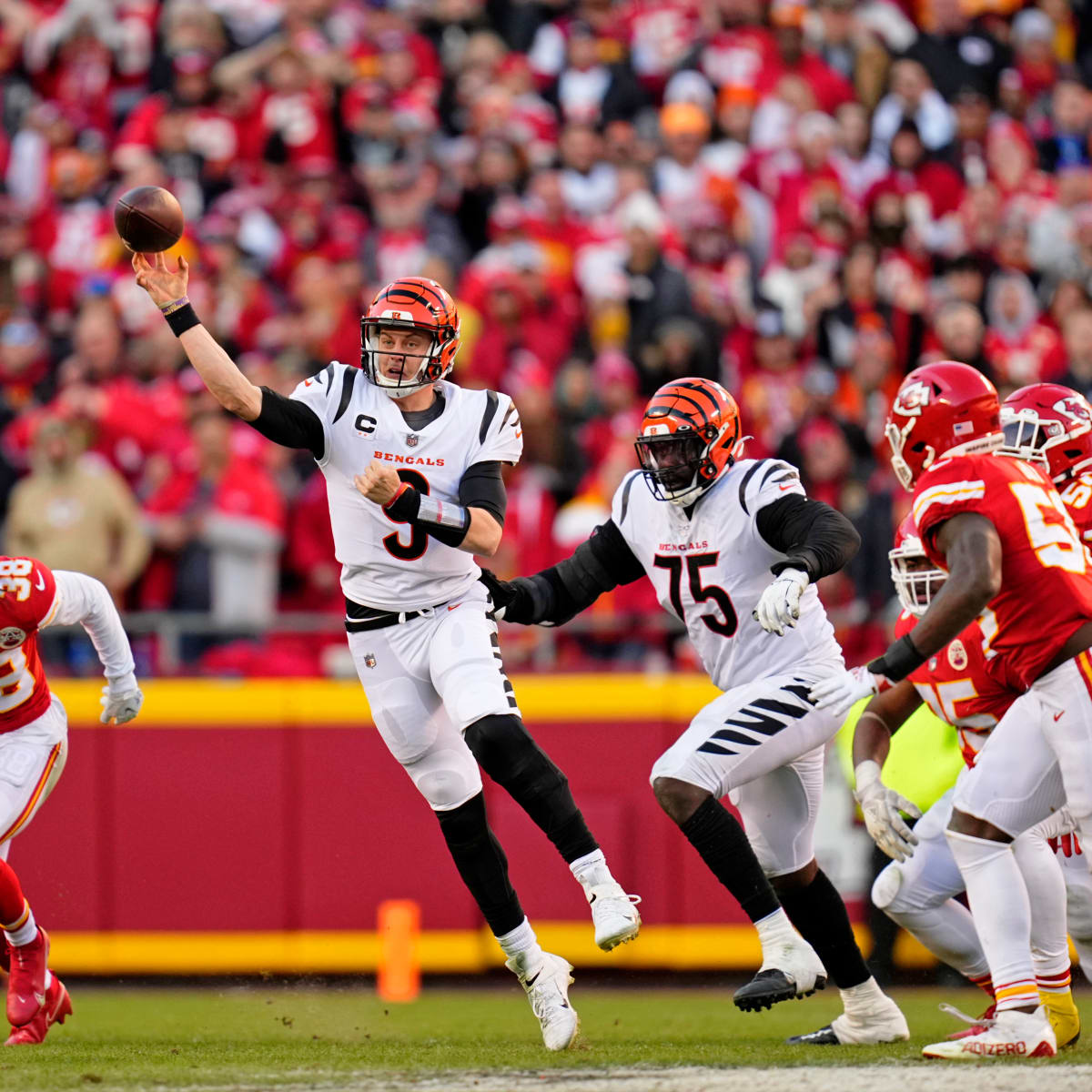 Cincinnati Bengals All Business Heading into AFC Championship Game Against  Kansas City Chiefs - Sports Illustrated Cincinnati Bengals News, Analysis  and More