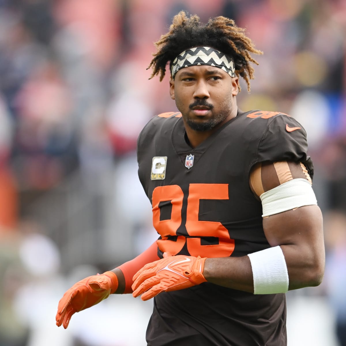 Pro Football Focus features a Browns player in every position