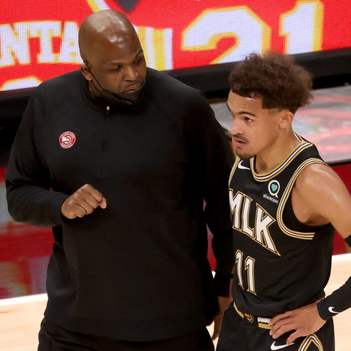 Trae Young gets into back-and-forth with reporter regarding Nate