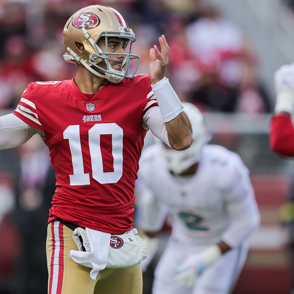 Jimmy Garoppolo injury update: 49ers quarterback sustains broken foot - The  Phinsider